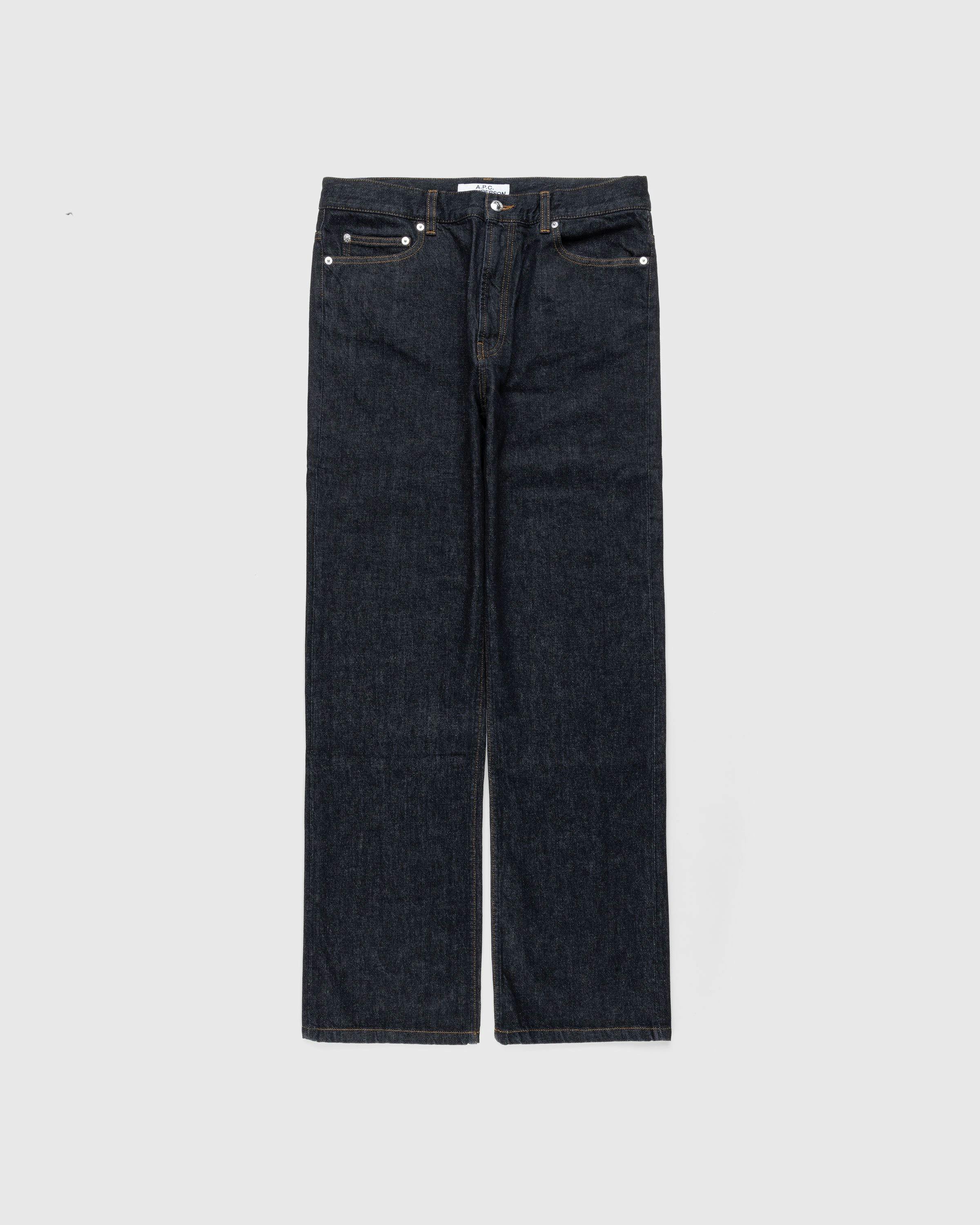 A.P.C. x J.W. Anderson - Jean Willie H Indigo - Clothing - Black - Image 1