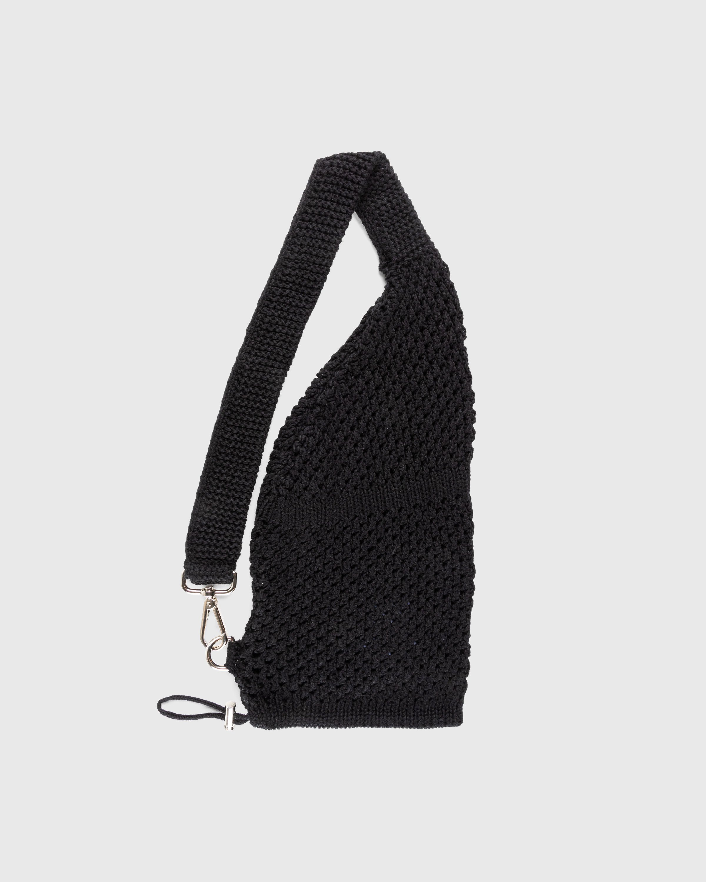 SSU - Mesh Stitch Knitted Bag Black - Accessories - Black - Image 2