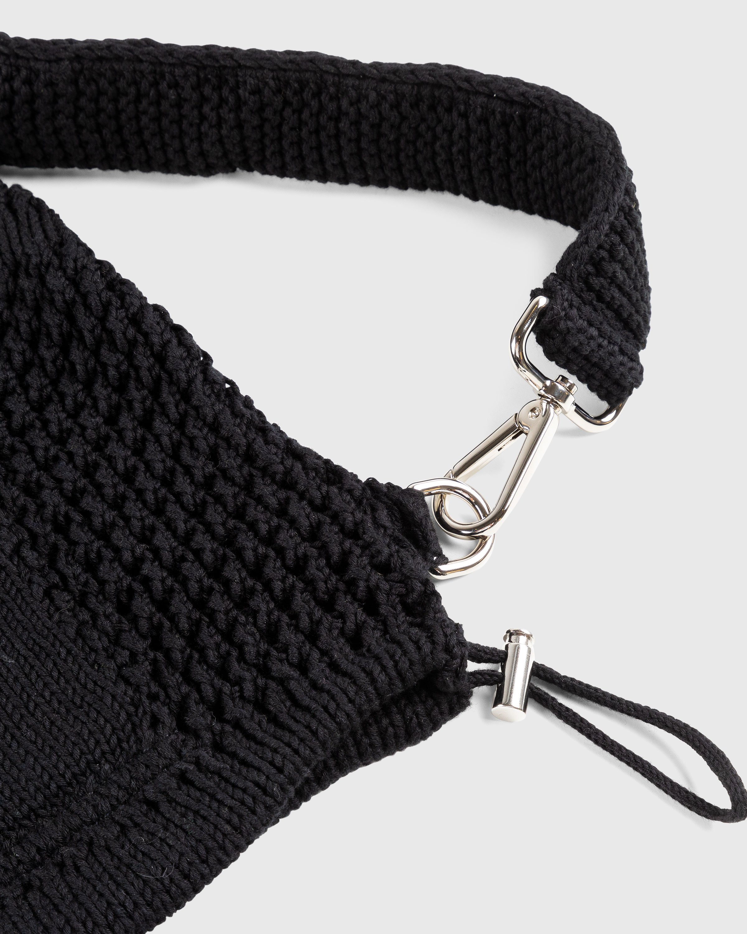 SSU - Mesh Stitch Knitted Bag Black - Accessories - Black - Image 3