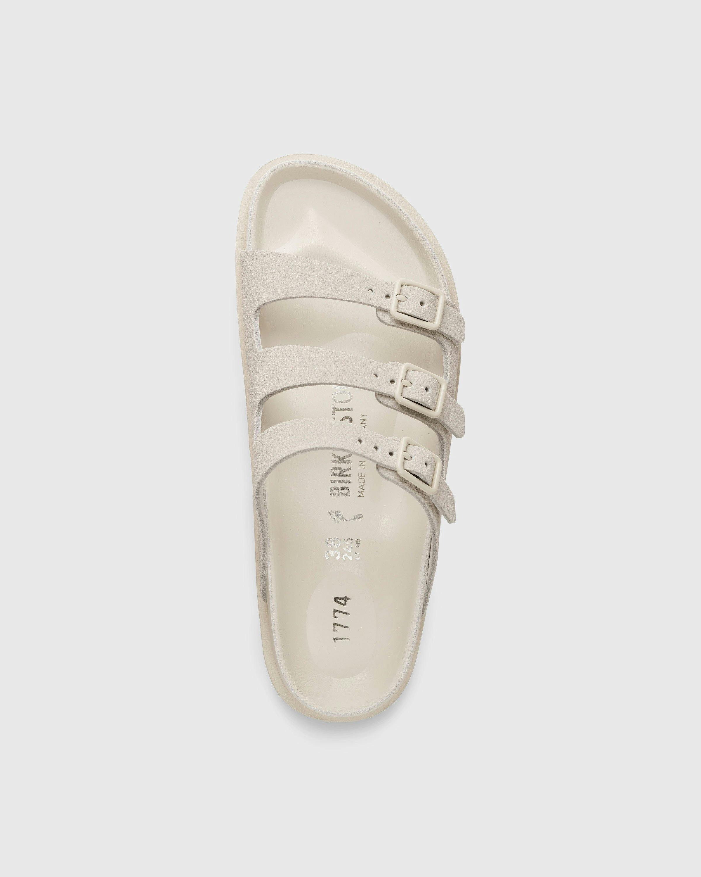 Birkenstock - Florida Suede Leather Bone - Footwear - White - Image 4