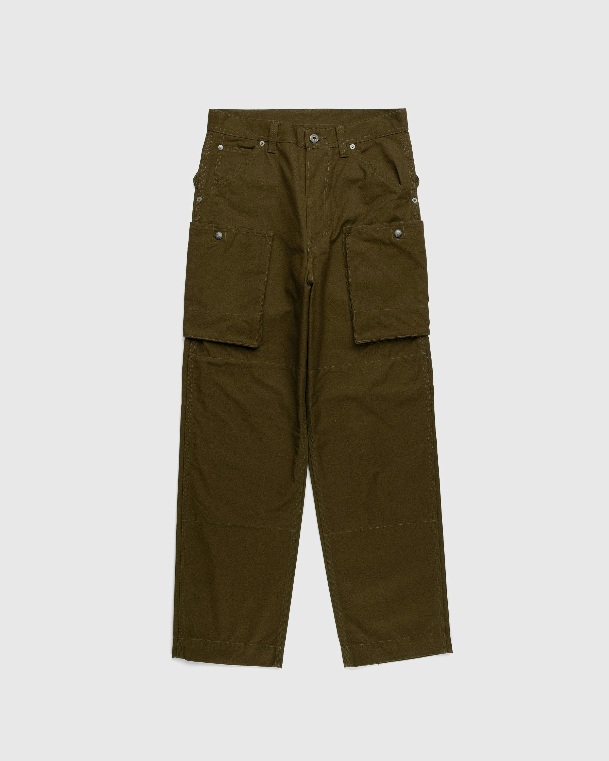 Snow Peak - Takibi Canvas Pants Olive Green - Clothing - Green - Image 1