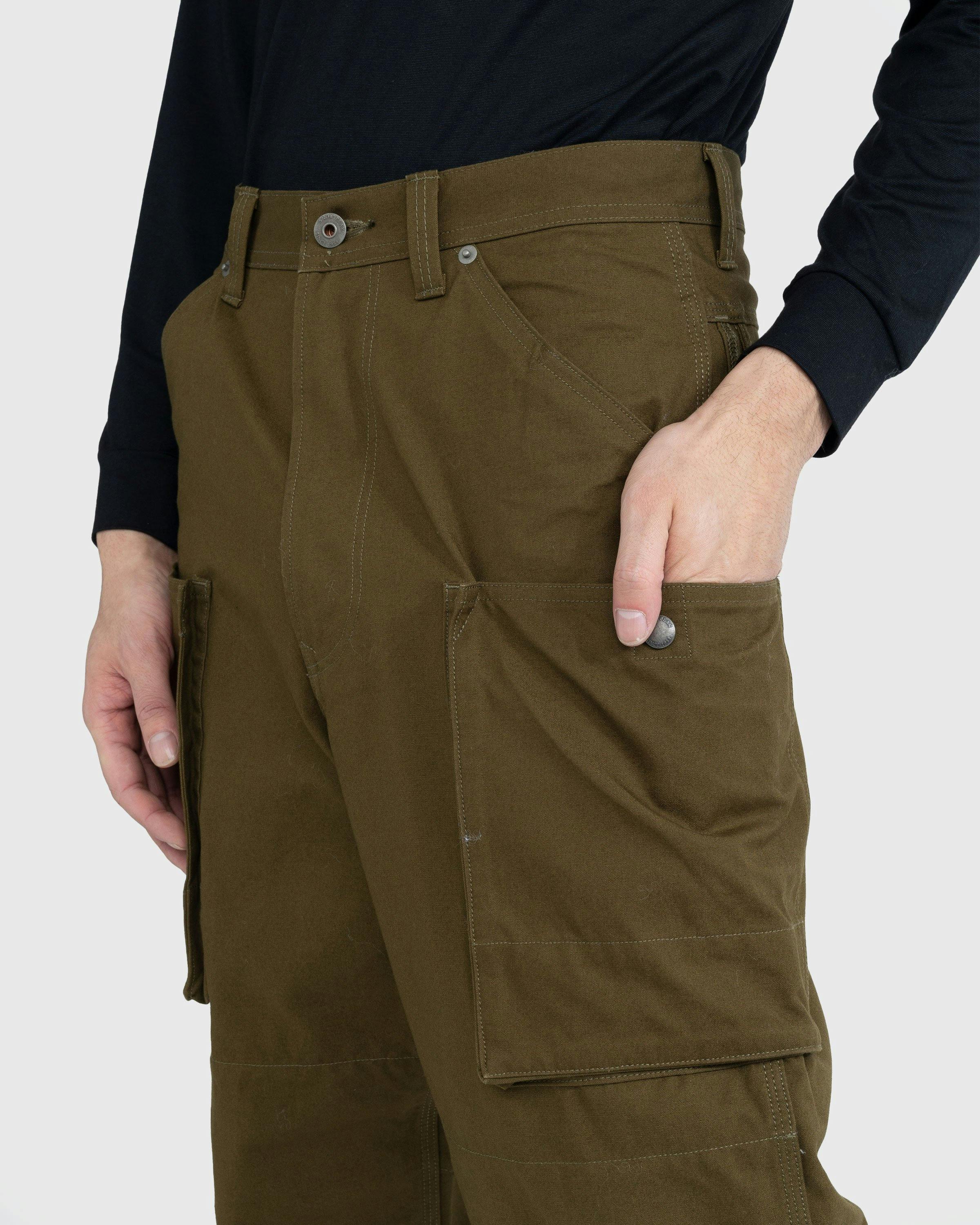 Snow Peak - Takibi Canvas Pants Olive Green - Clothing - Green - Image 5