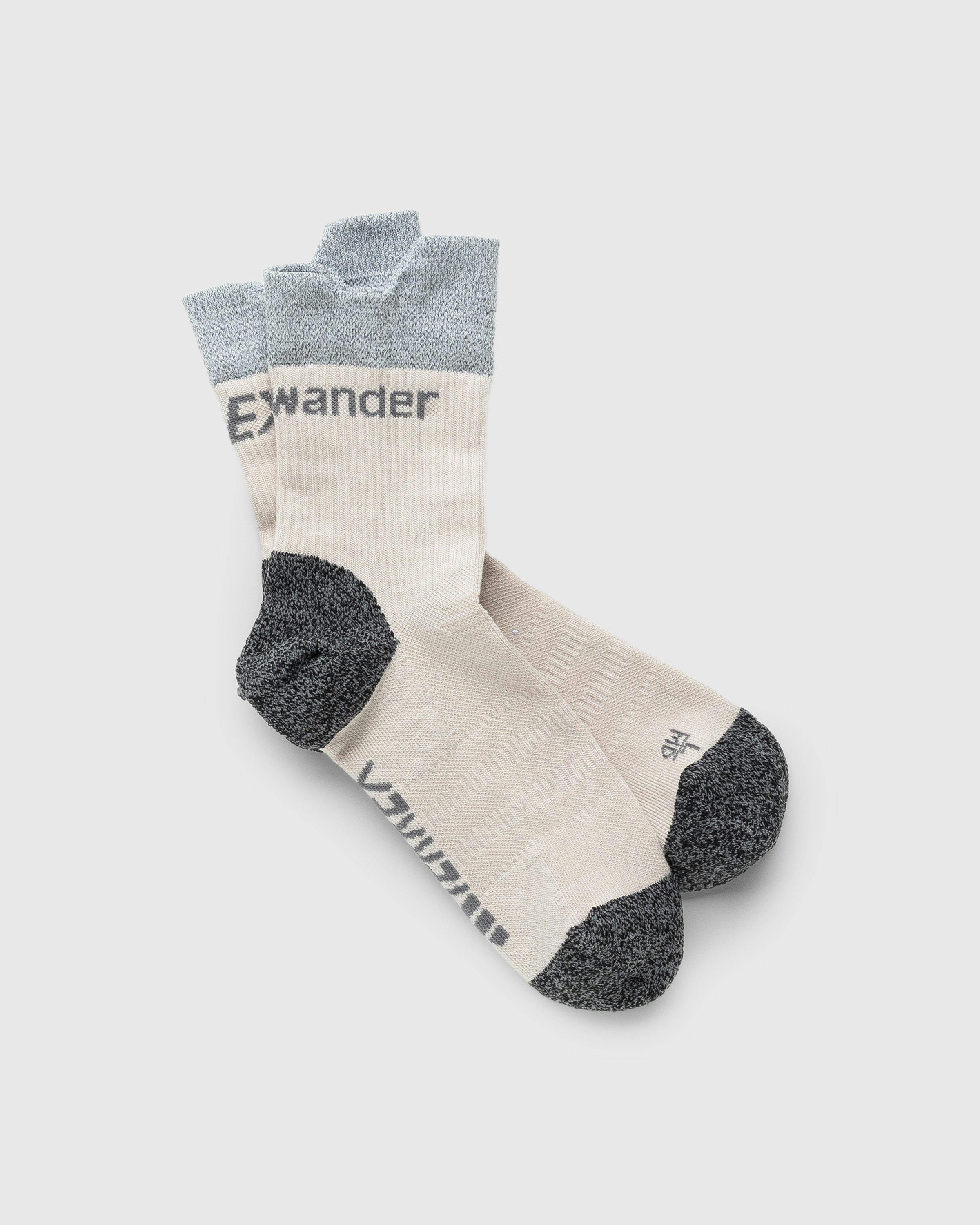 adidas Terrex x And Wander - COLD.RDY Wool Crew Socks Beige - Accessories - Beige - Image 1