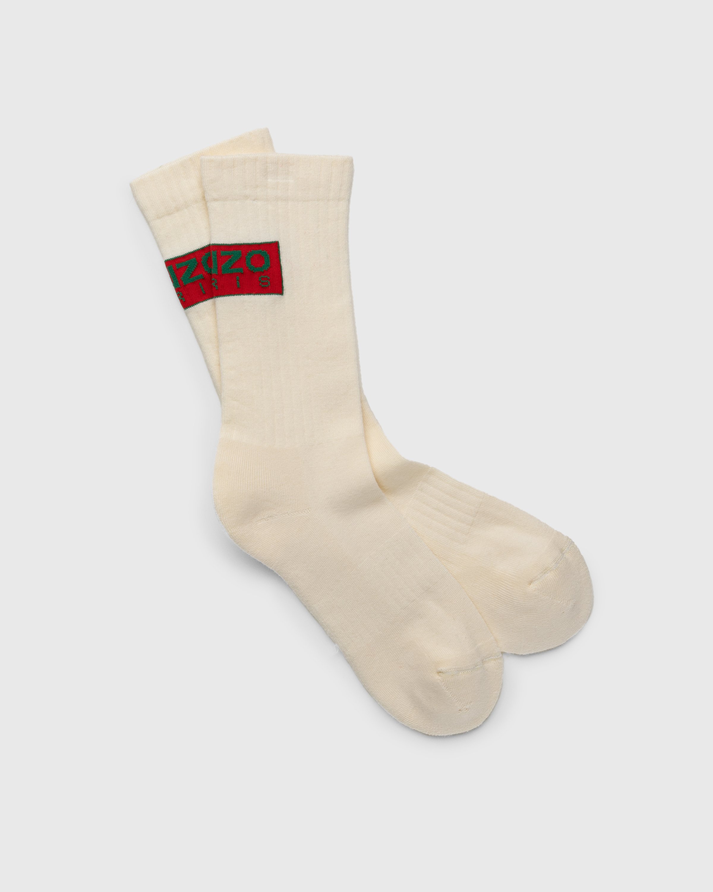 Kenzo - Socks Off White - Accessories - Beige - Image 1