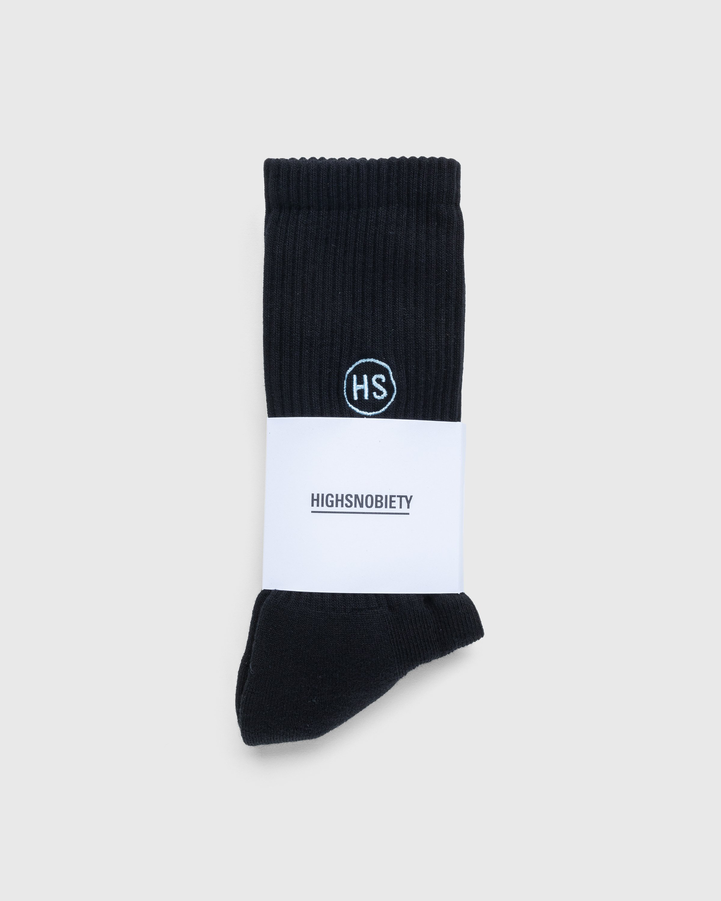Highsnobiety - Logo Socks Black - Accessories - Black - Image 1