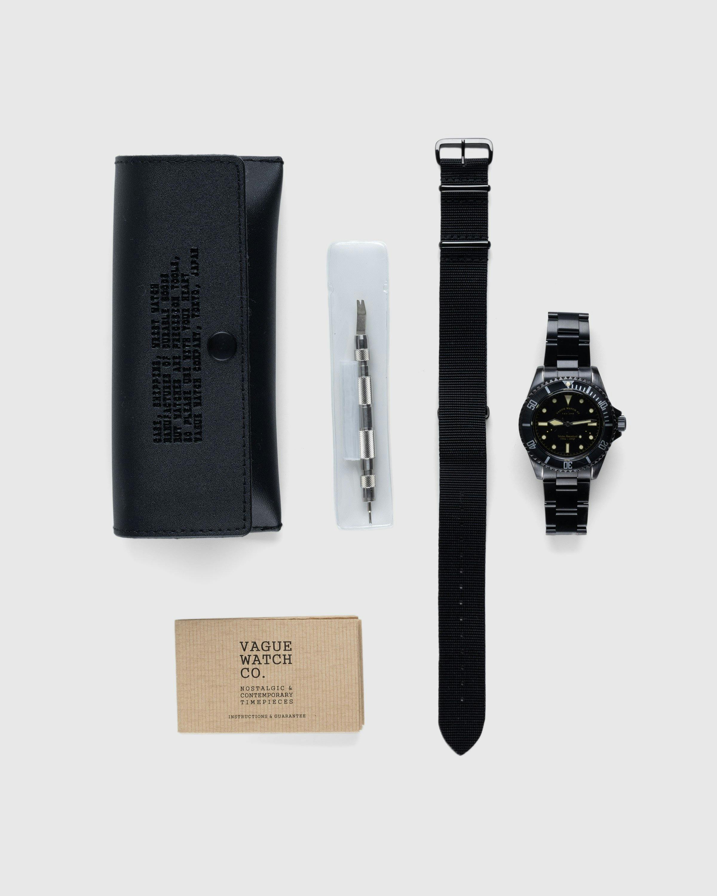 Vague Watch Co. - Black Sub Steel - Accessories - Black - Image 5