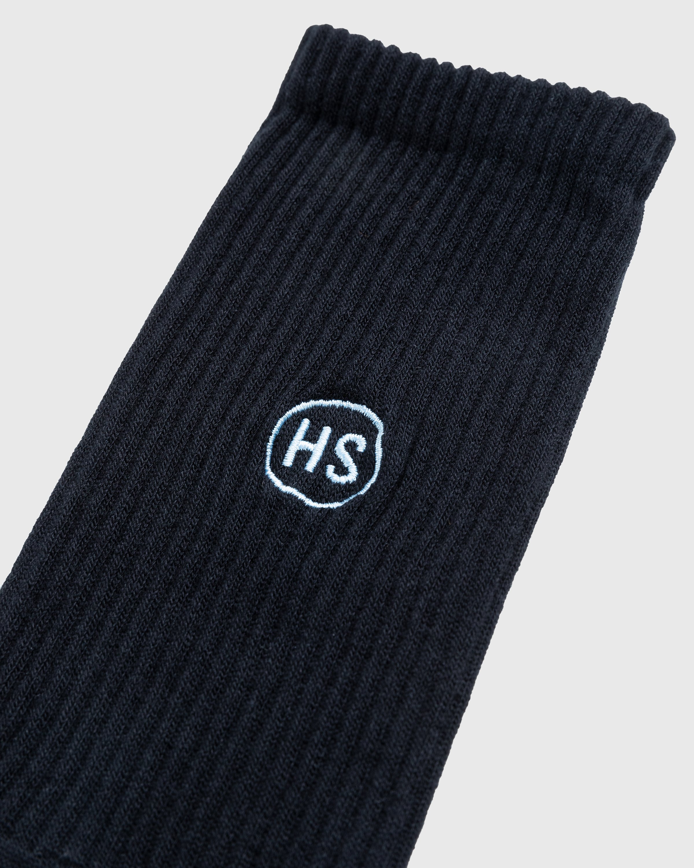 Highsnobiety - Logo Socks Black - Accessories - Black - Image 3