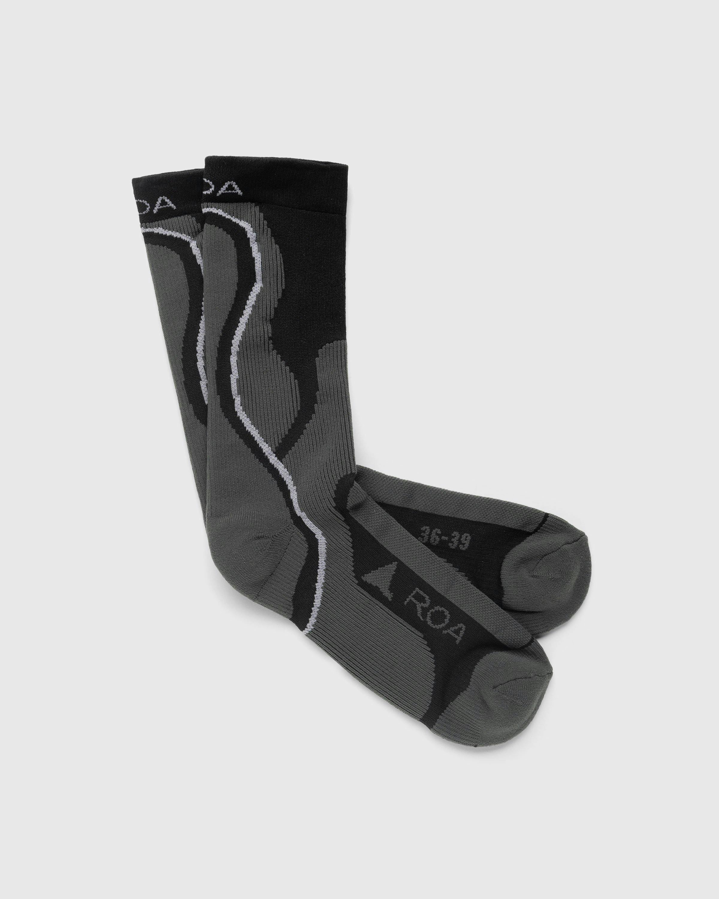 null - Mid-Calf Socks Black - Accessories - Black - Image 1