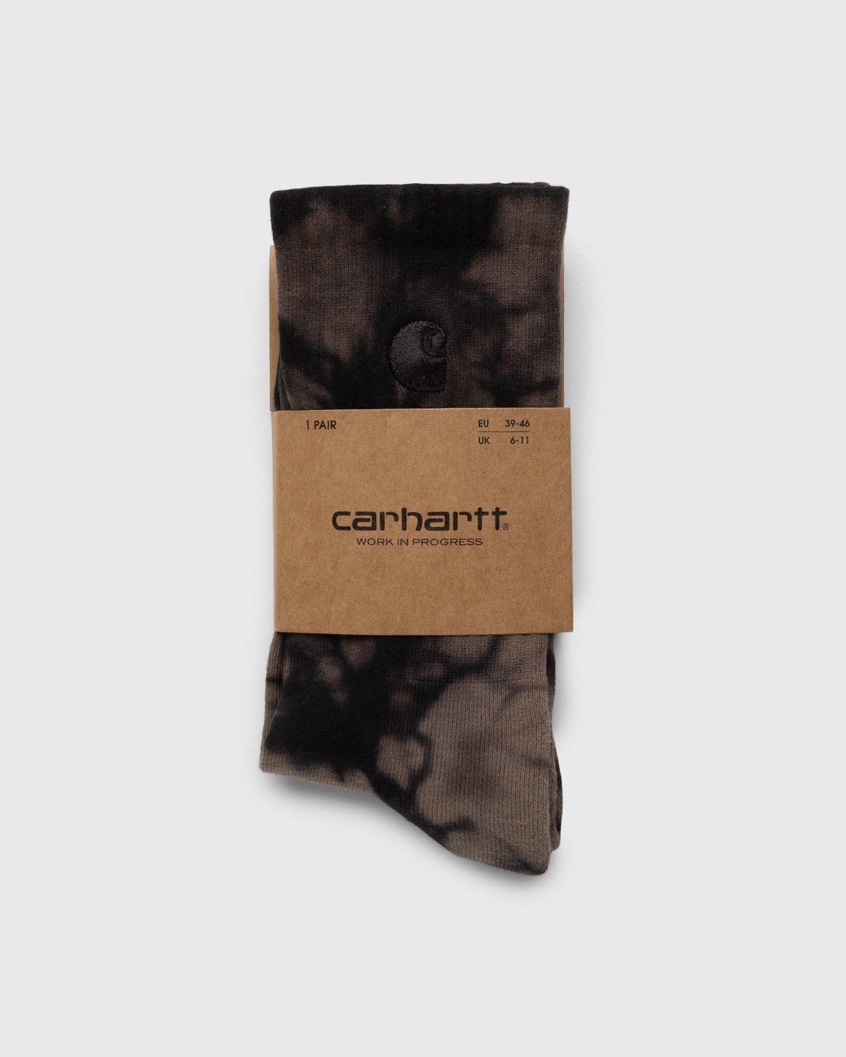 Carhartt WIP - Vista Socks Black Anchor - Accessories - Brown - Image 2