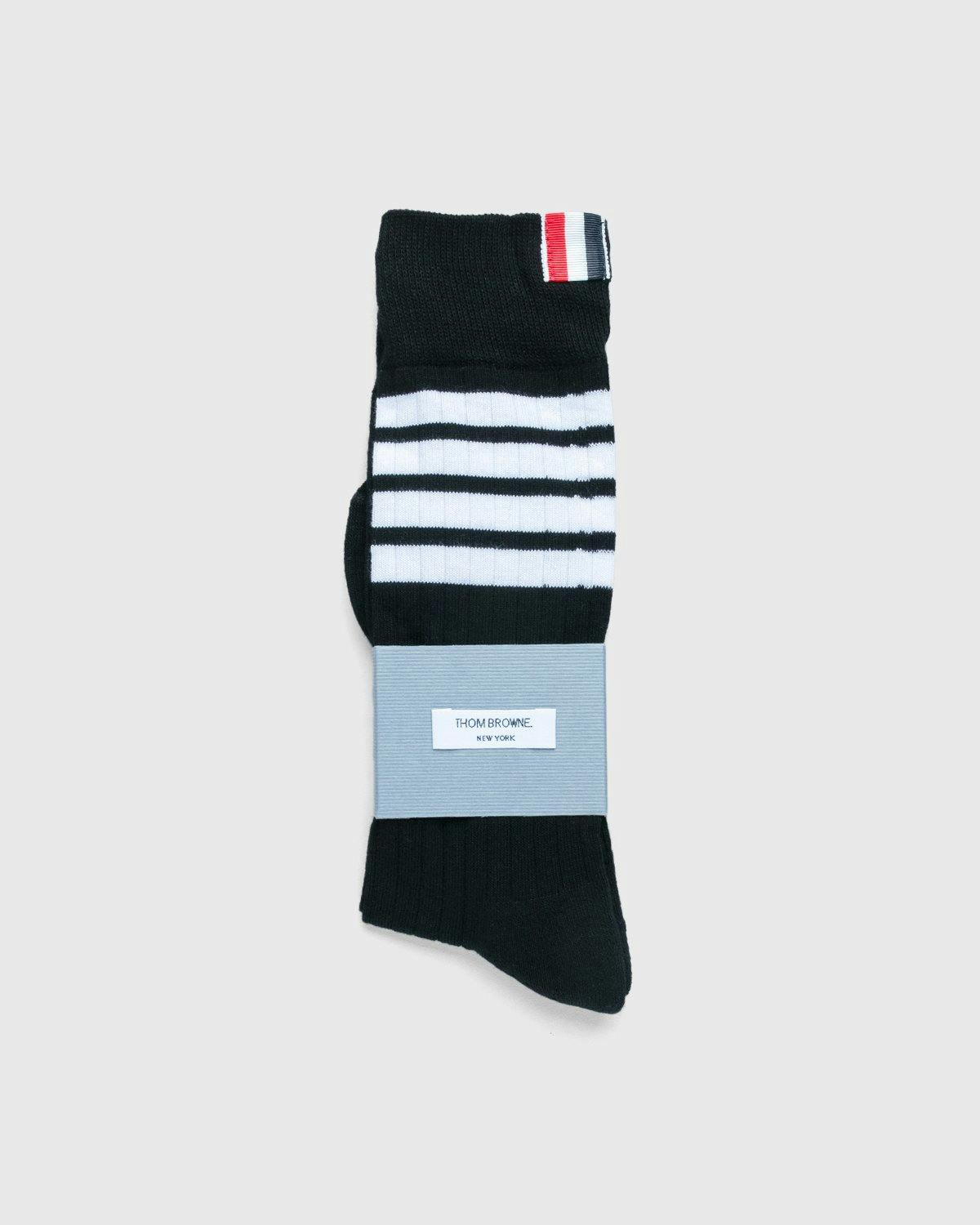 Thom Browne x Highsnobiety - Men's Mid-Calf Socks Grey - Accessories - Grey - Image 1