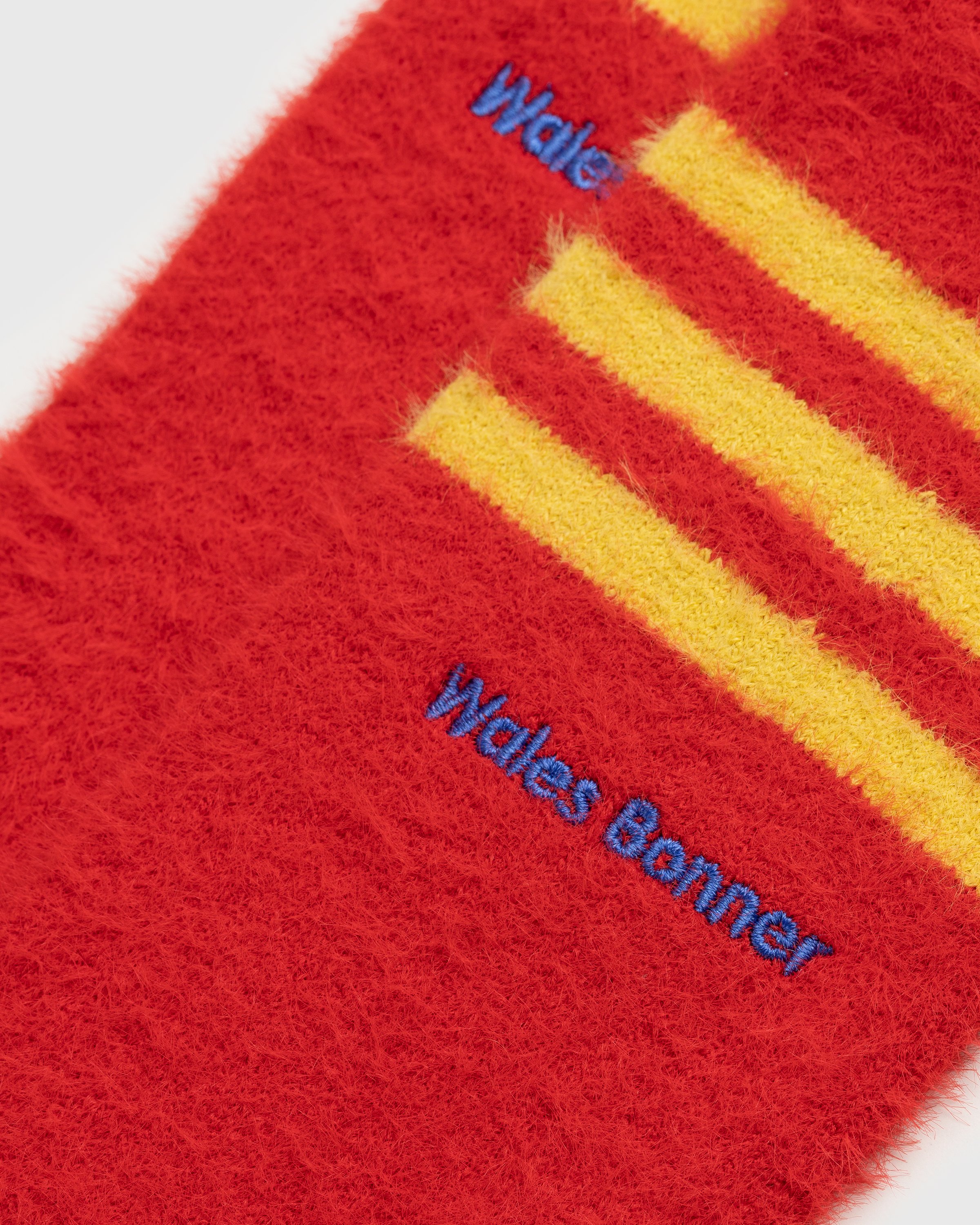 Adidas x Wales Bonner - WB Socks Scarlet/Mesa - Accessories - Yellow - Image 4