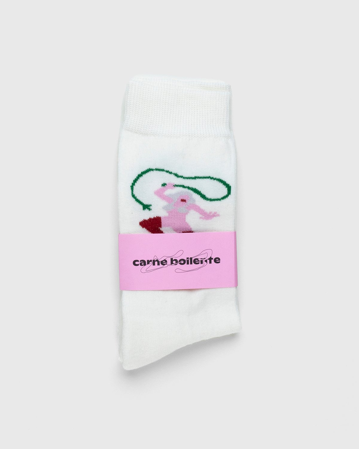 Carne Bollente - Domination Fantasies Socks White - Accessories - White - Image 2