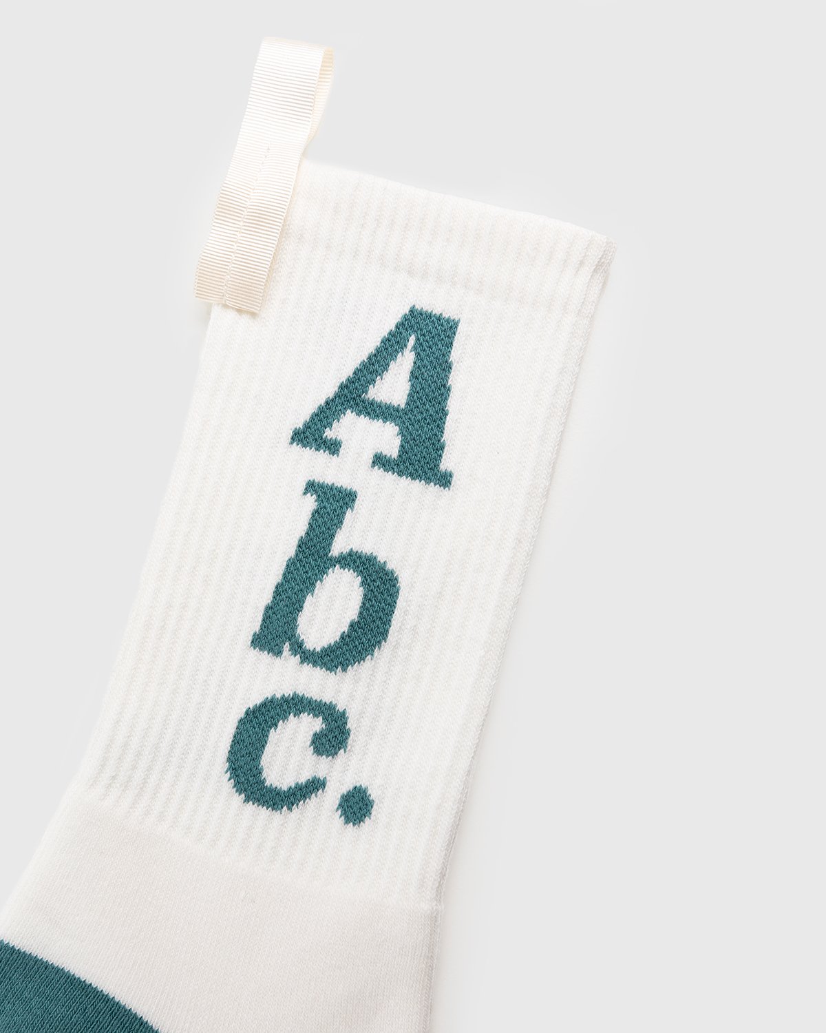 Abc. - Crew Socks Selenite/Apatite - Accessories - White - Image 3