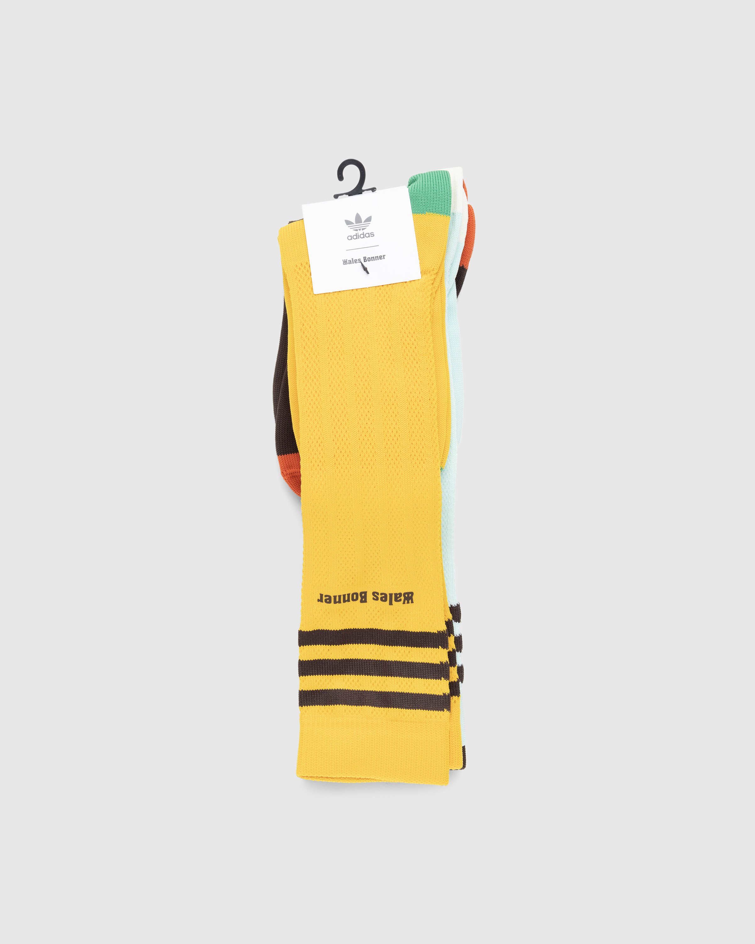 Adidas x Wales Bonner - Crochet Socks Three-Pack Multi - Accessories - Multi - Image 8