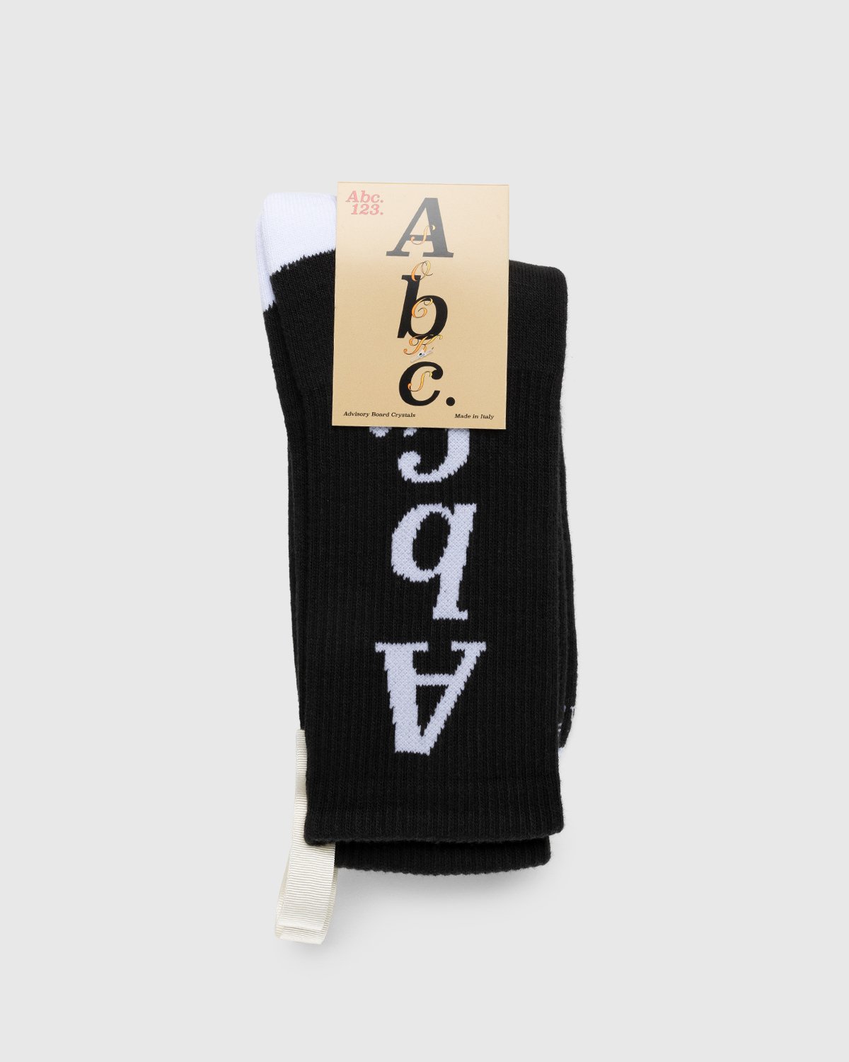 Abc. - Crew Socks Anthracite - Accessories - Black - Image 2