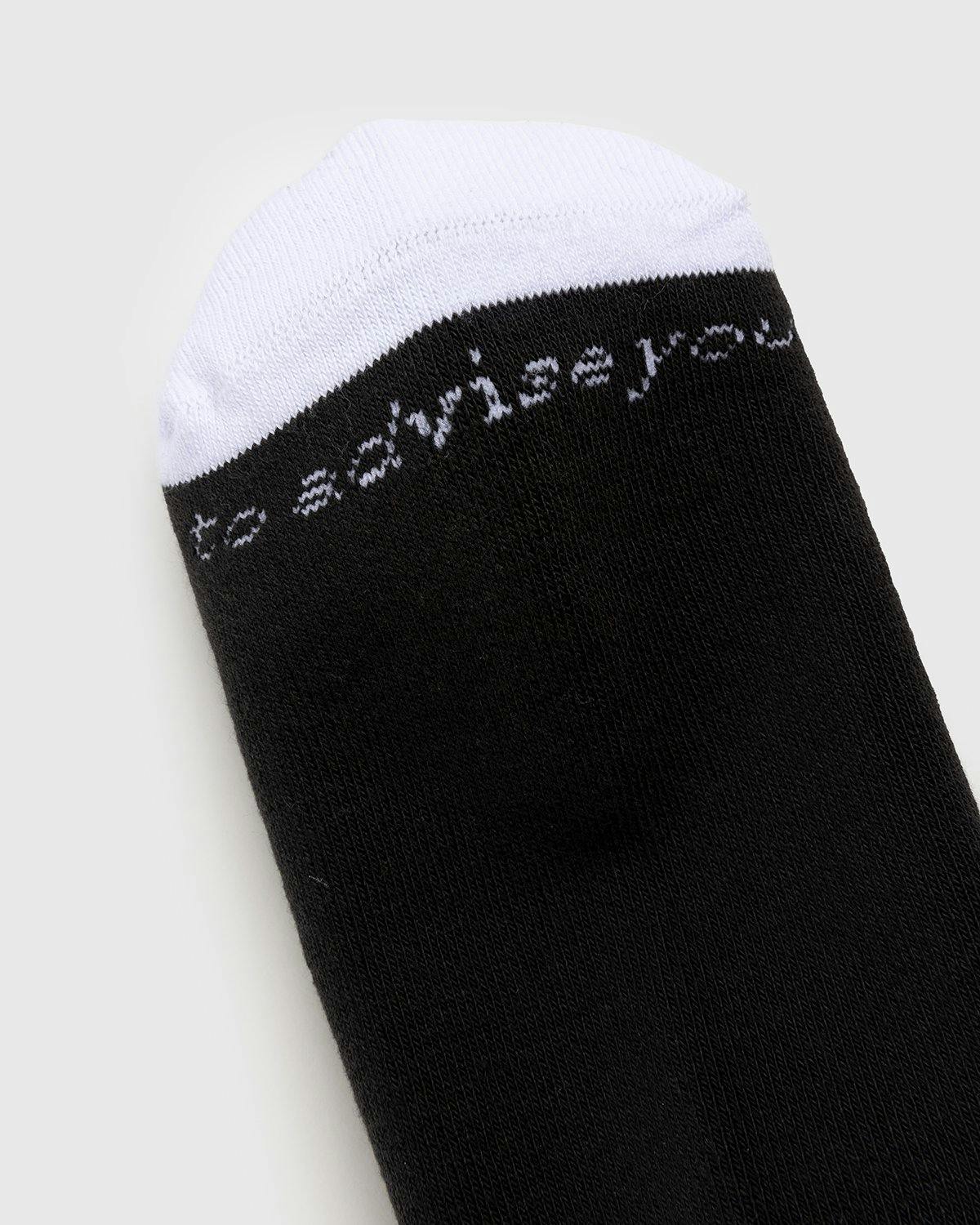 Abc. - Crew Socks Anthracite - Accessories - Black - Image 3