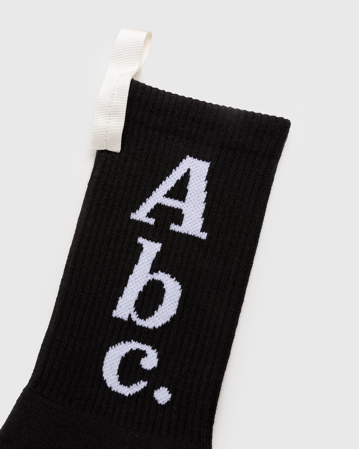 Abc. - Crew Socks Anthracite - Accessories - Black - Image 4