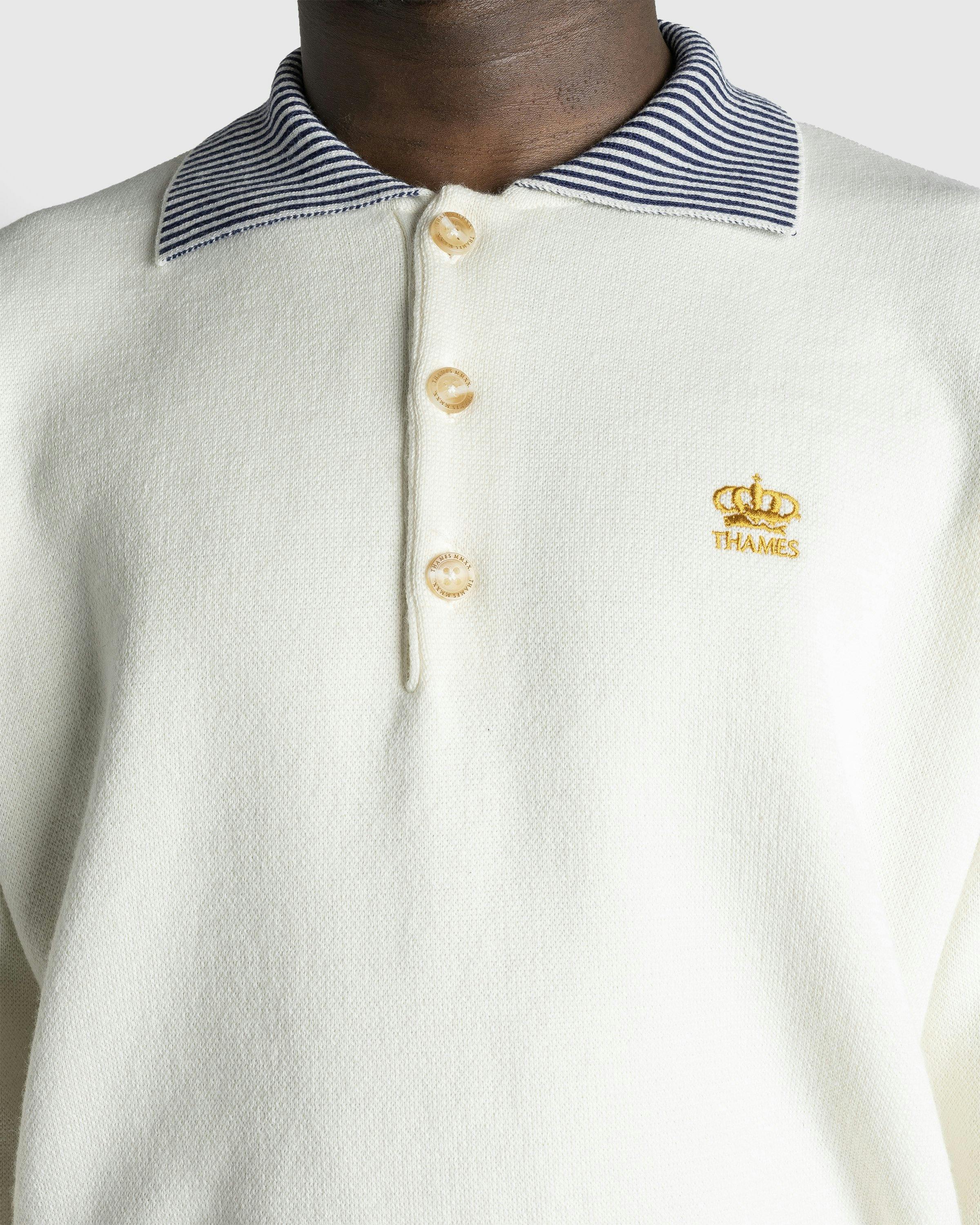 THAMES MMXX. - PANAYIOTOU POLO - Clothing - WHITE - Image 5