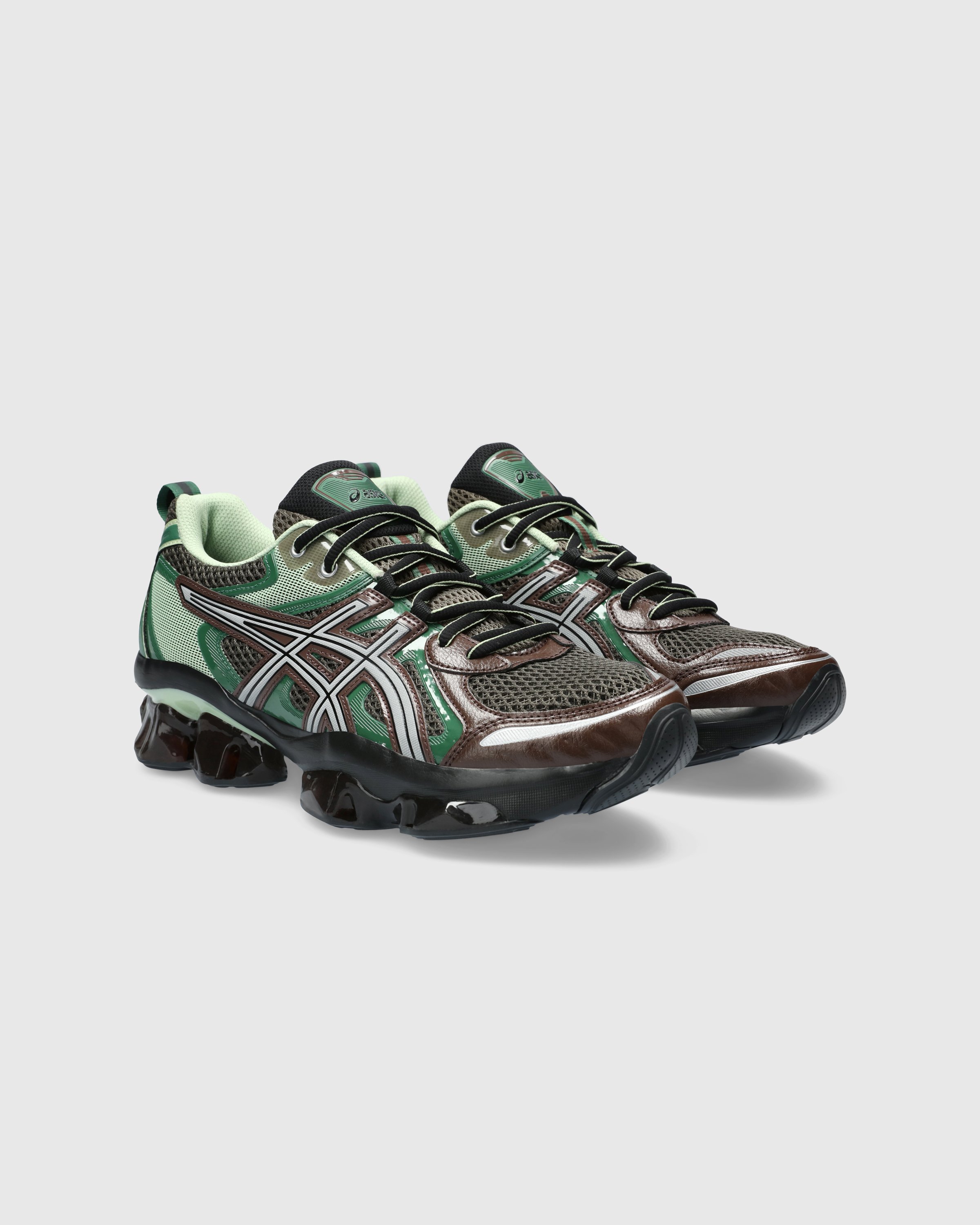asics - GEL-QUANTUM KINETIC Dark Sepia/Shamrock Green - Footwear - Multi - Image 3