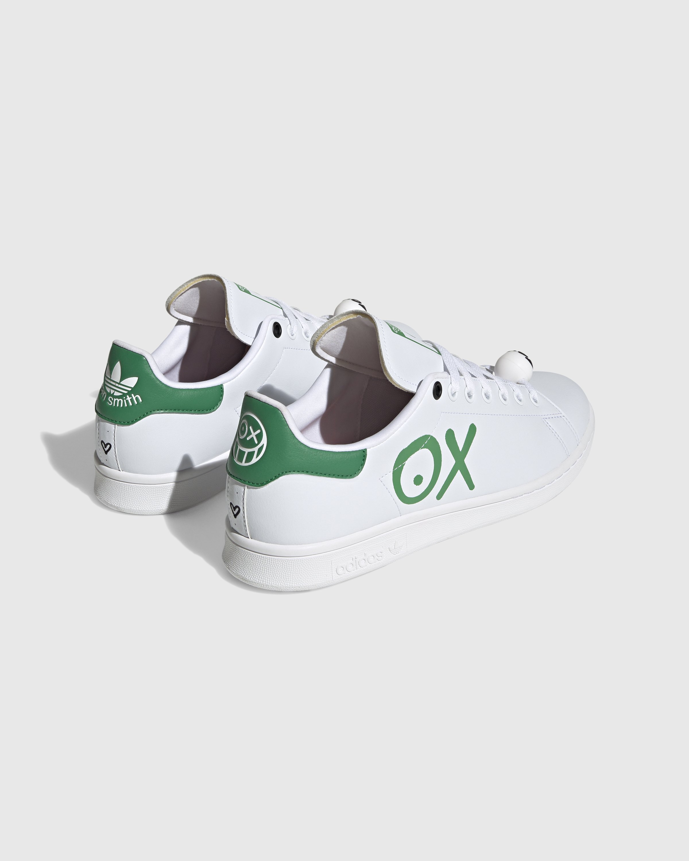 Adidas - André Saraiva Stan Smith White/Green - Footwear - White - Image 3