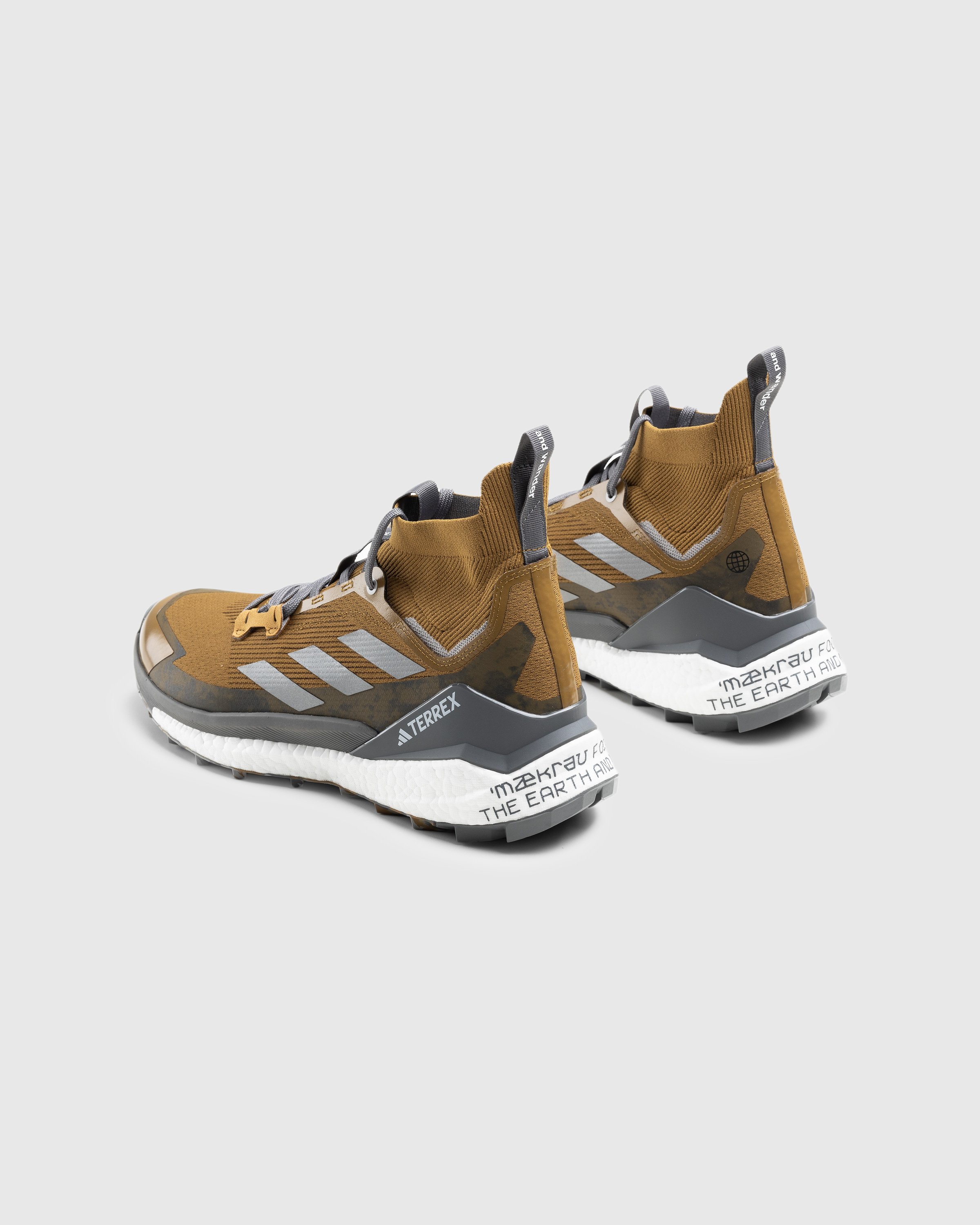 adidas Terrex x And Wander - Free Hiker 2 Bronze Strata/Matte Silver/Grey Four - Footwear - Brown - Image 4