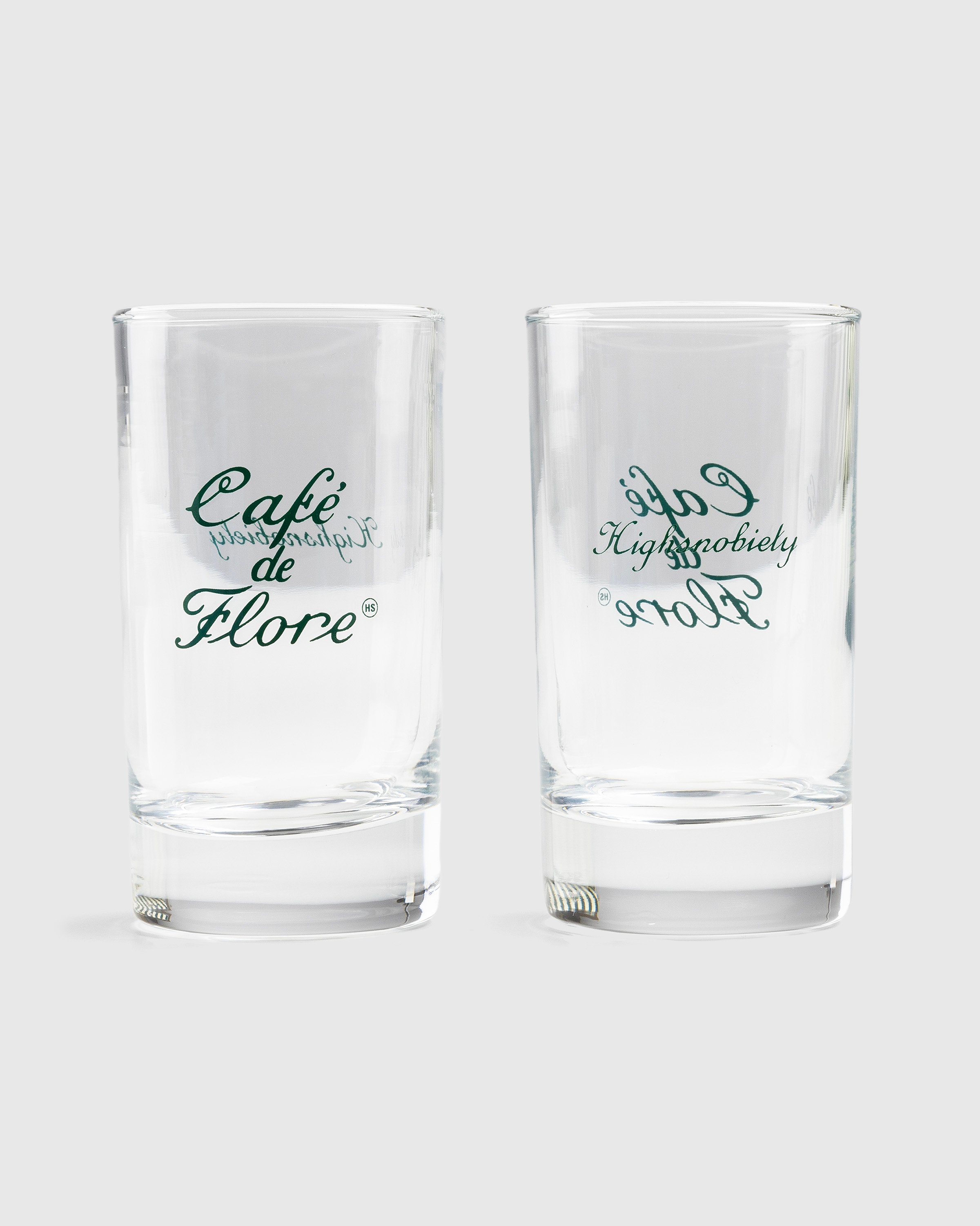 Café de Flore x Highsnobiety - Set of Water Glasses - Lifestyle - Multi - Image 1