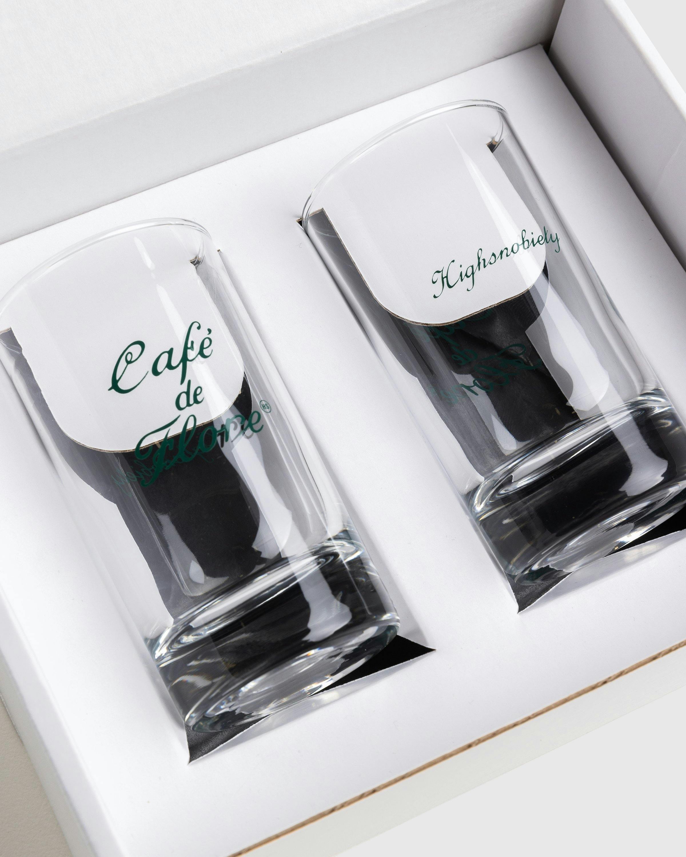 Café de Flore x Highsnobiety - Set of Water Glasses - Lifestyle - Multi - Image 2