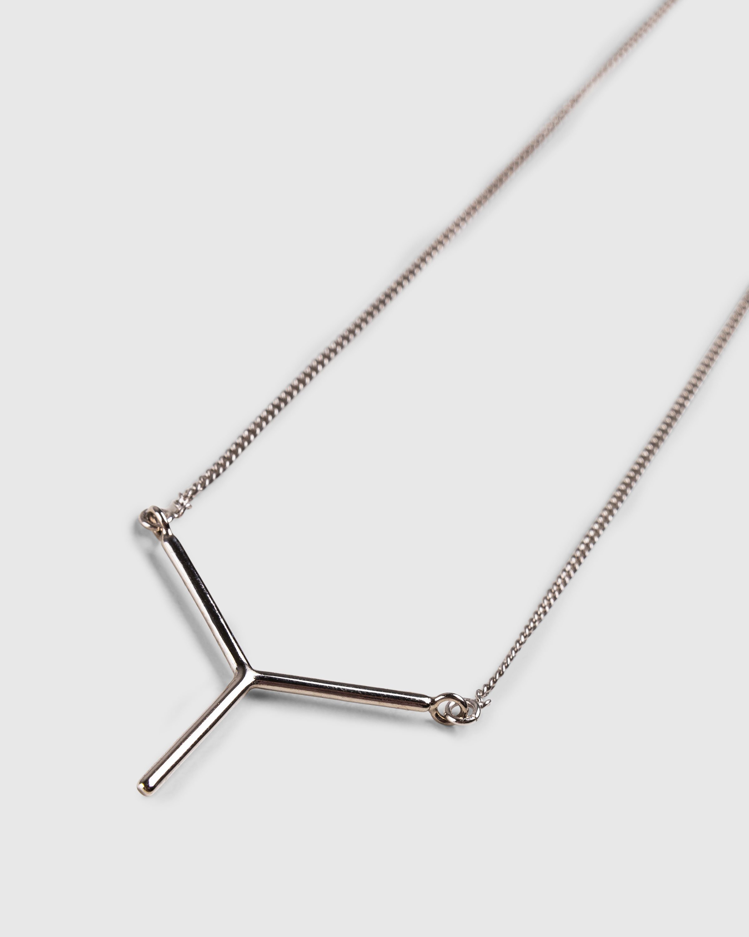 Y/Project - Mini Y Necklace Silver - Accessories - Silver - Image 3