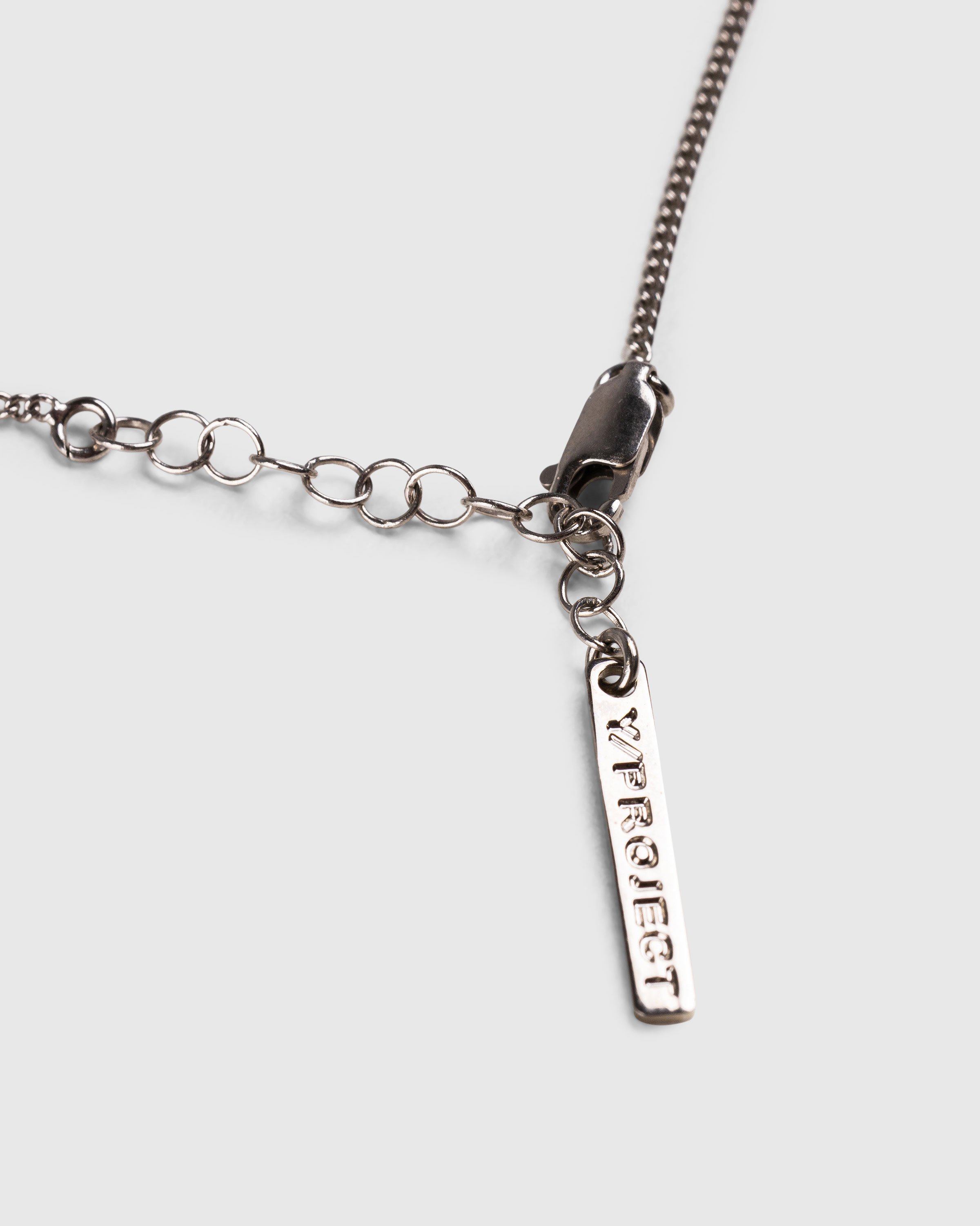 Y/Project - Mini Y Necklace Silver - Accessories - Silver - Image 4