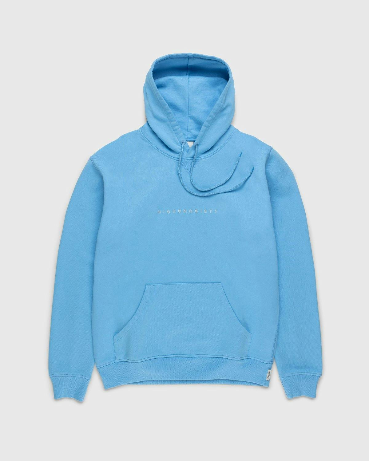 Highsnobiety - Staples Hoodie Sky Blue - Clothing - Blue - Image 1