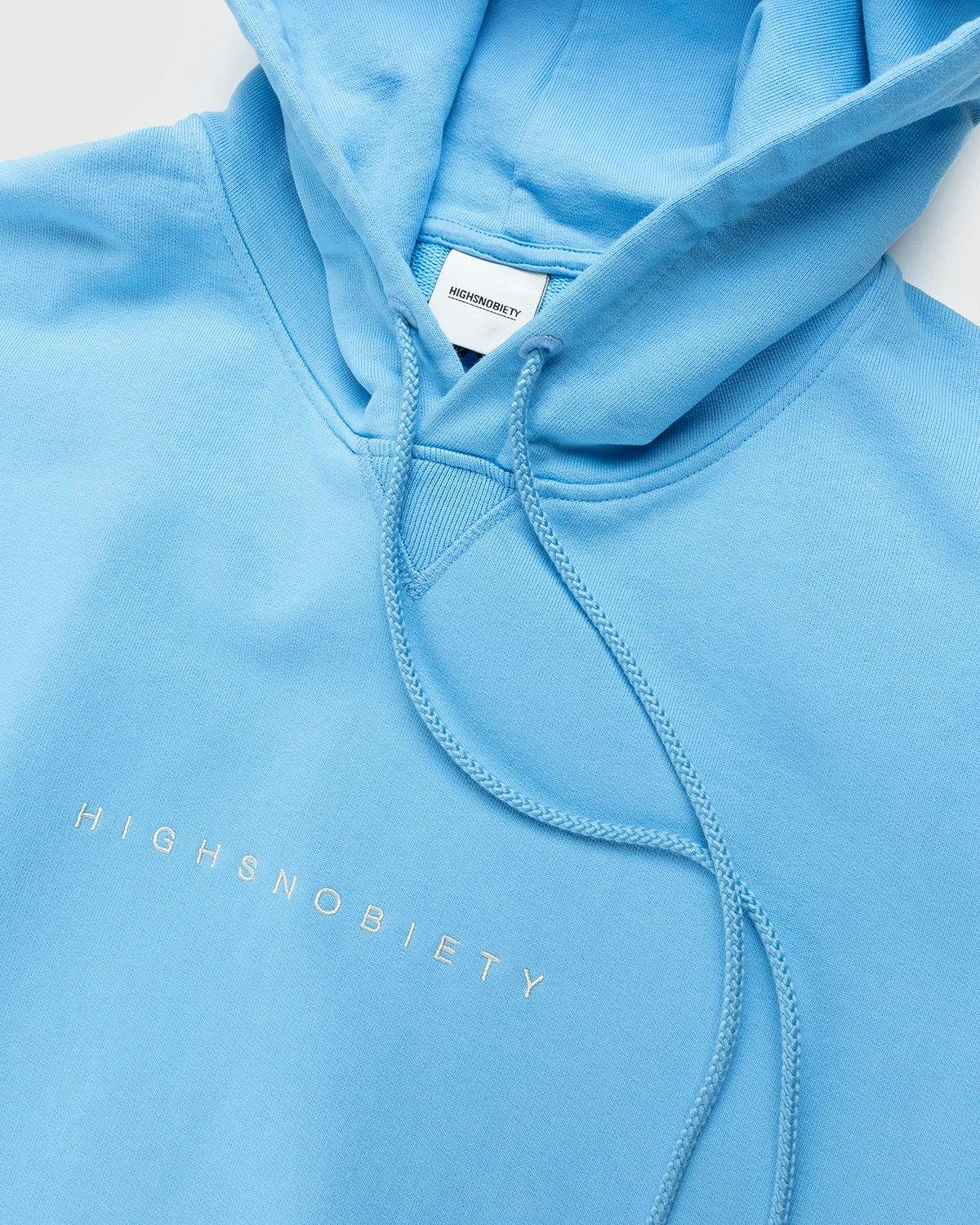 Highsnobiety - Staples Hoodie Sky Blue - Clothing - Blue - Image 3