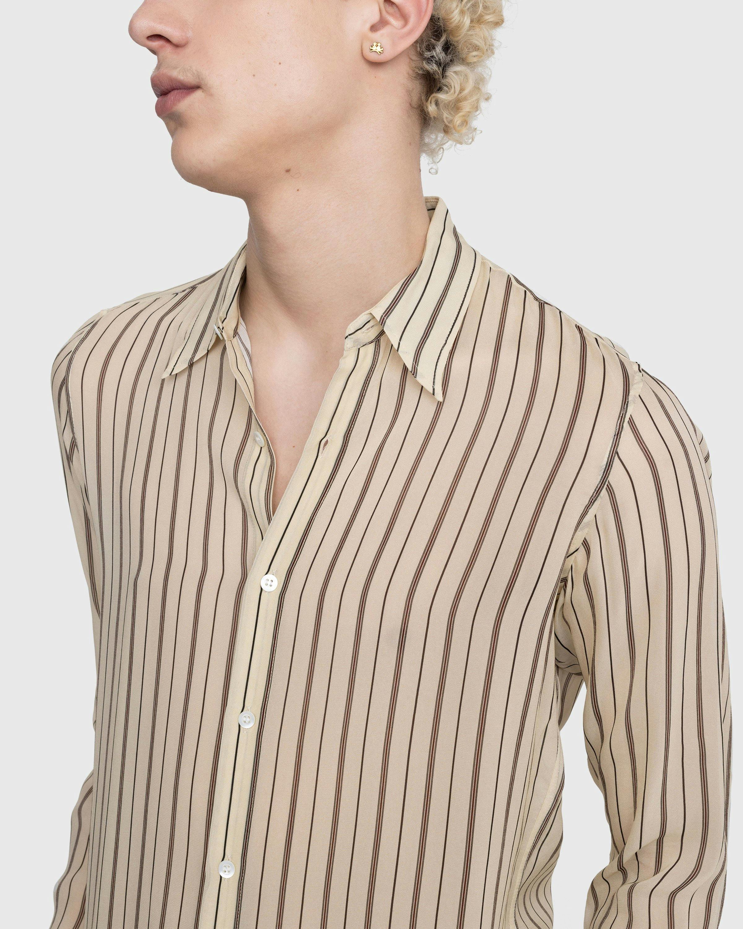 Dries van Noten - Celdon Shirt Ecru - Clothing - Beige - Image 5