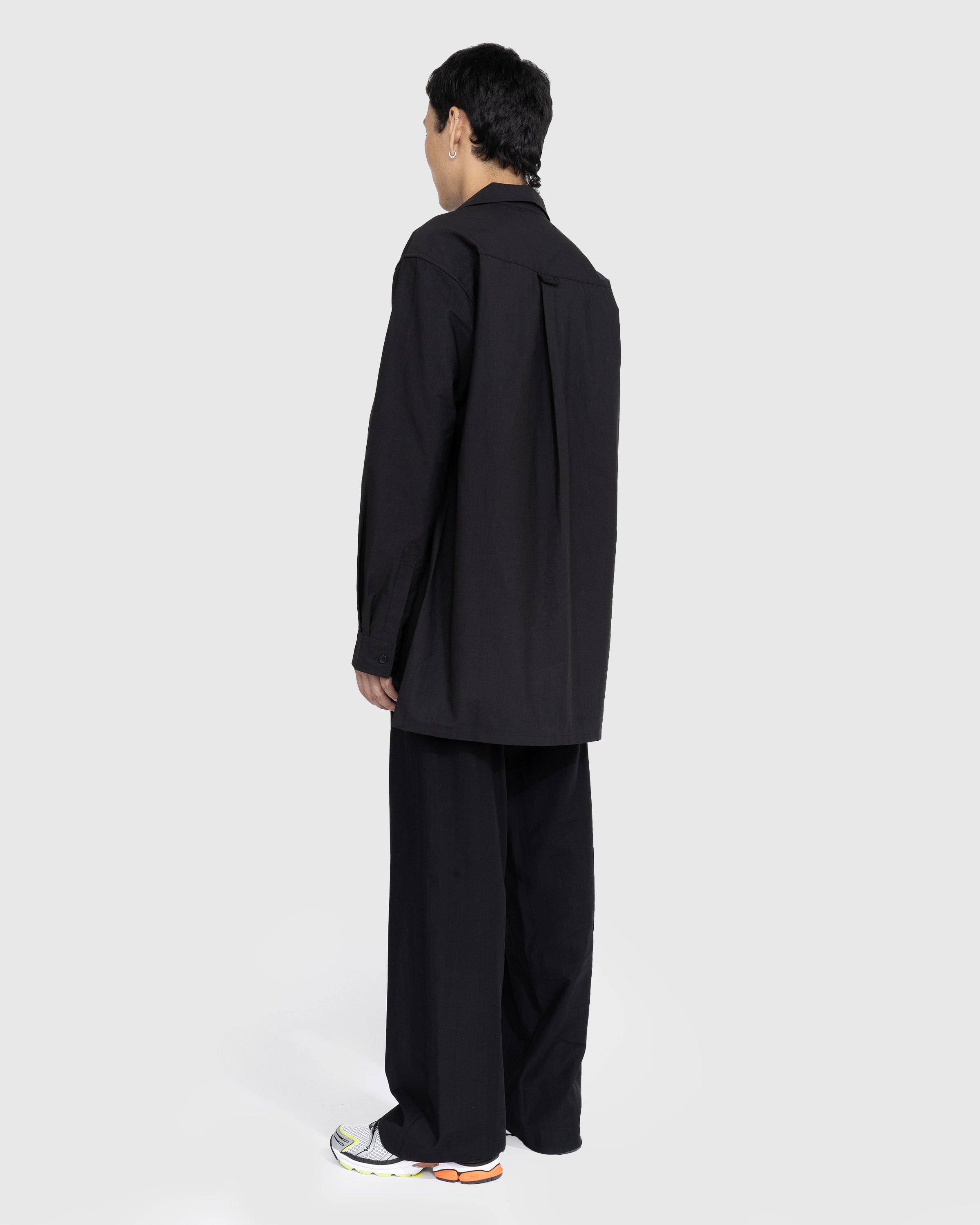 Y-3 - Longsleeve Workwear Shirt Black - Clothing - Black - Image 3