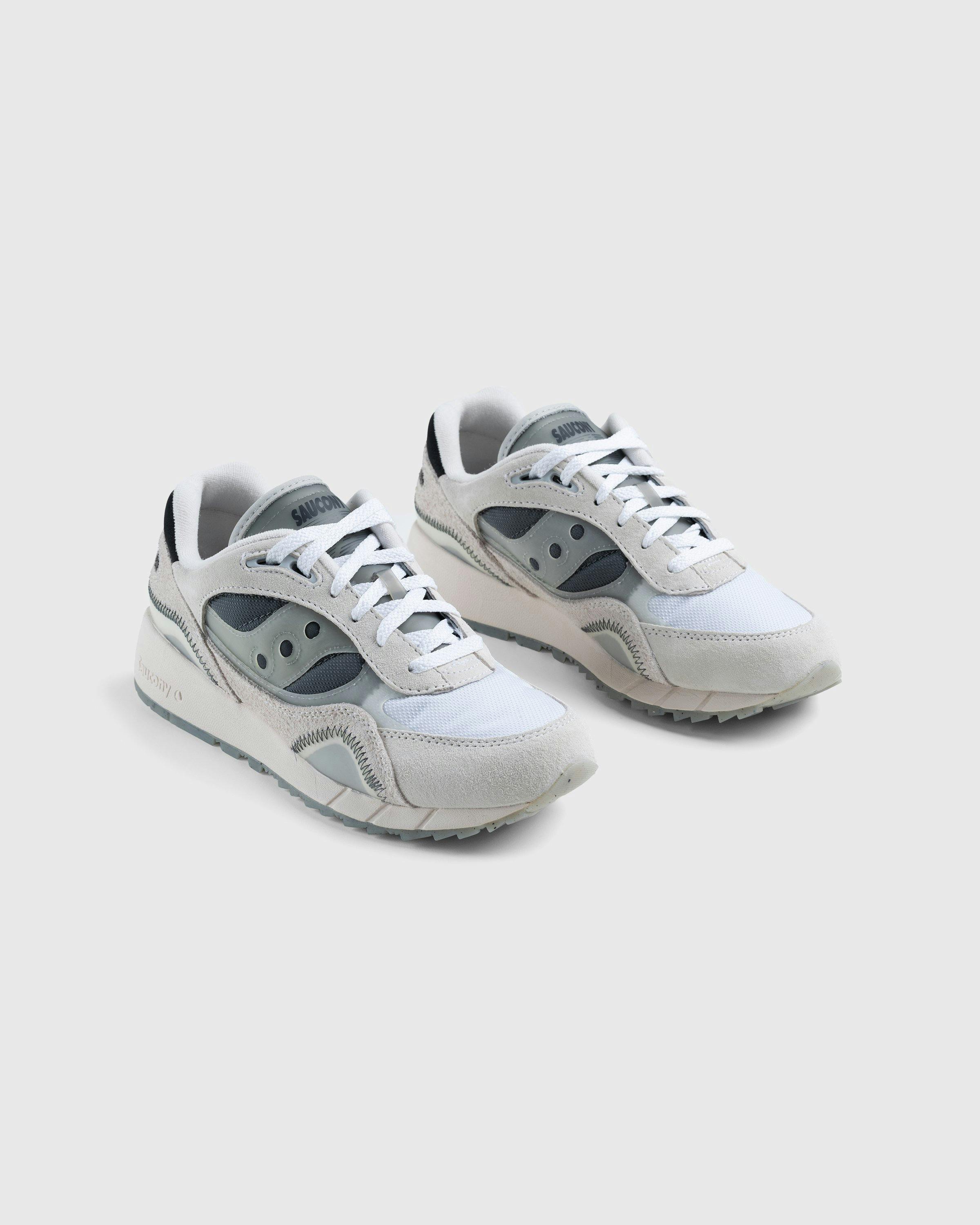 Saucony - Shadow 6000 White/Dark Grey - Footwear - Grey - Image 3