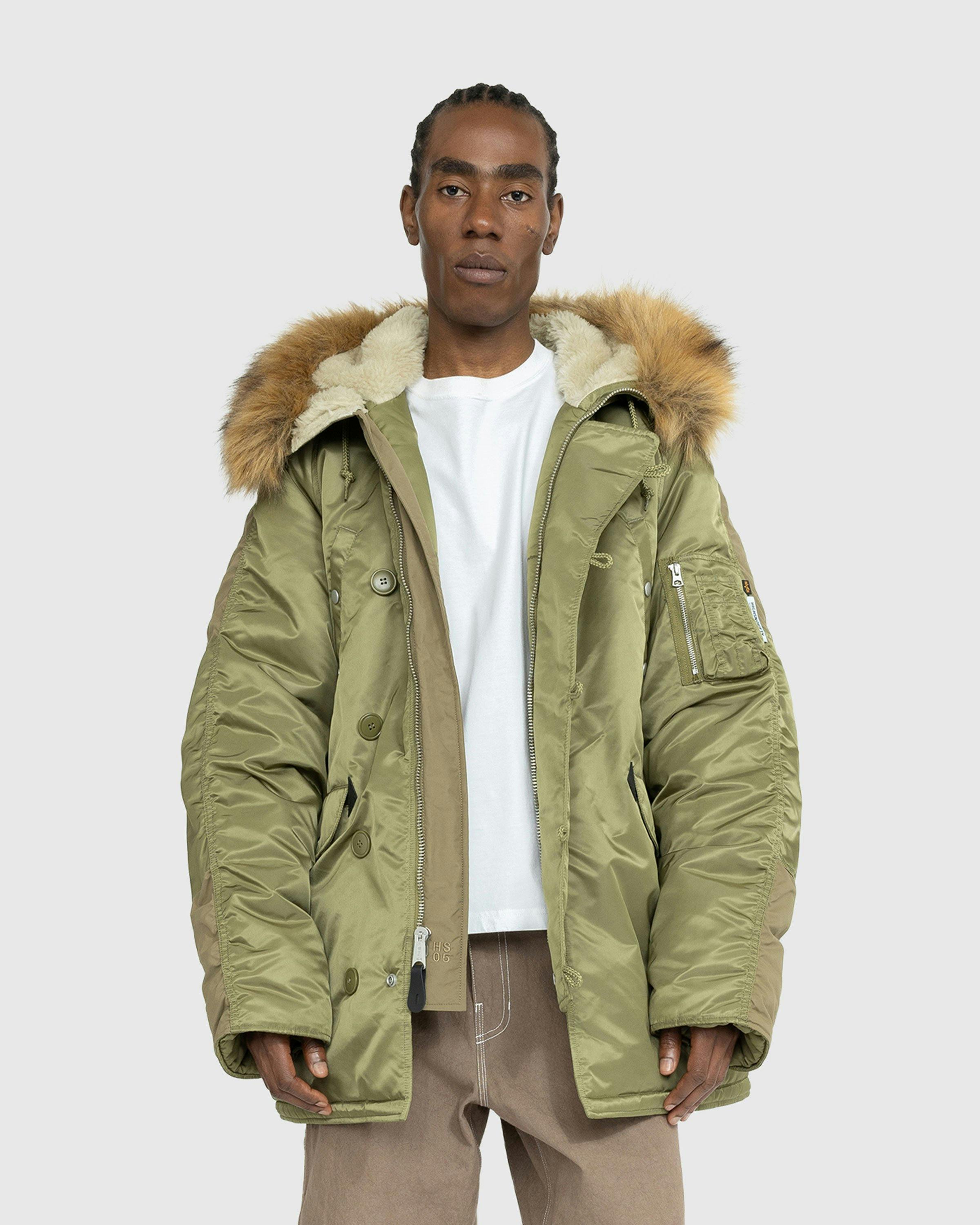 Alpha Industries x Highsnobiety - N3B Parka Olive Drab - Clothing - Green - Image 3