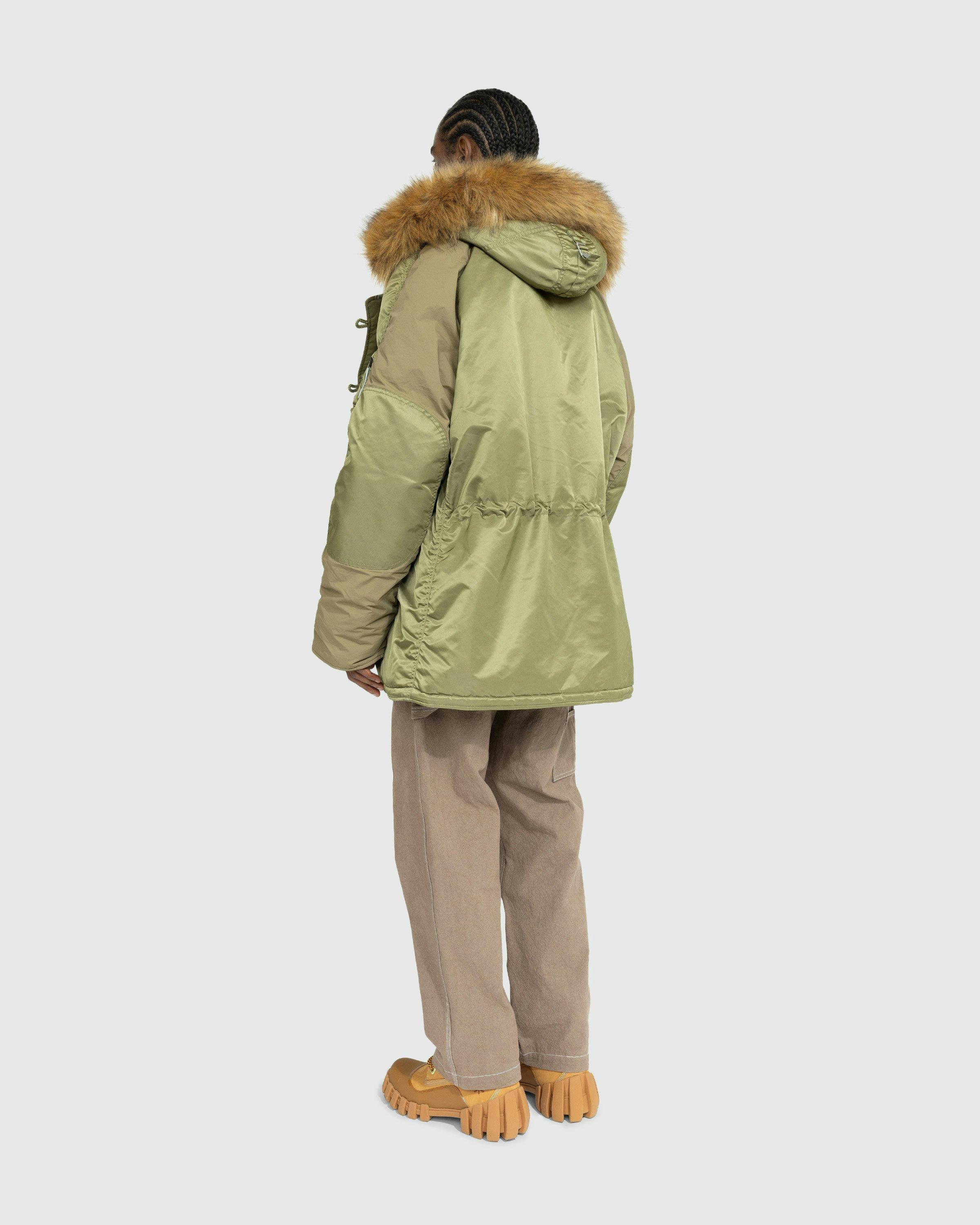 Alpha Industries x Highsnobiety - N3B Parka Olive Drab - Clothing - Green - Image 4