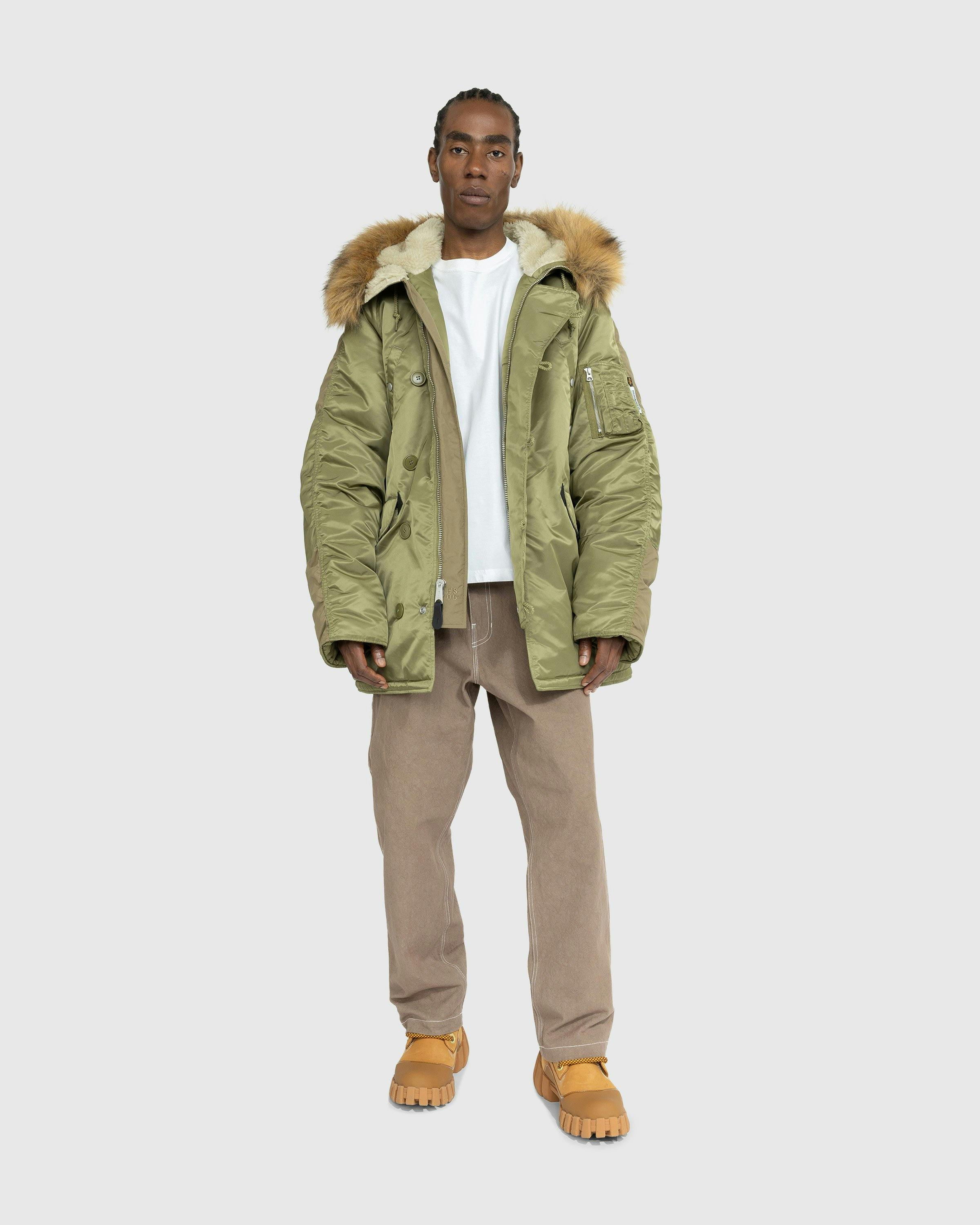 Alpha Industries x Highsnobiety - N3B Parka Olive Drab - Clothing - Green - Image 5