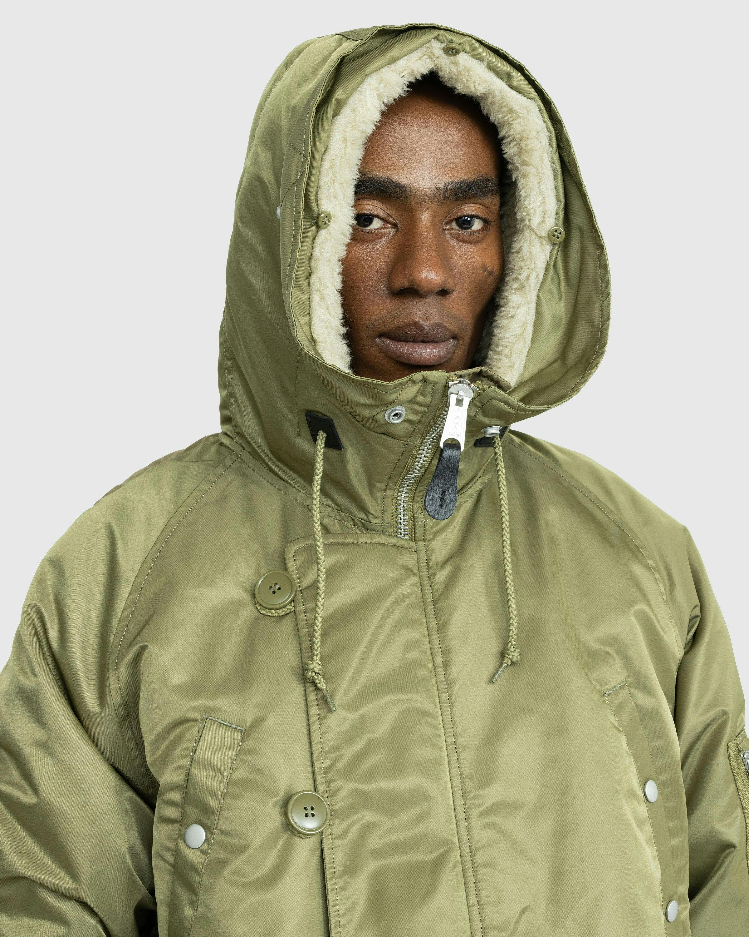 Alpha Industries x Highsnobiety - N3B Parka Olive Drab - Clothing - Green - Image 6