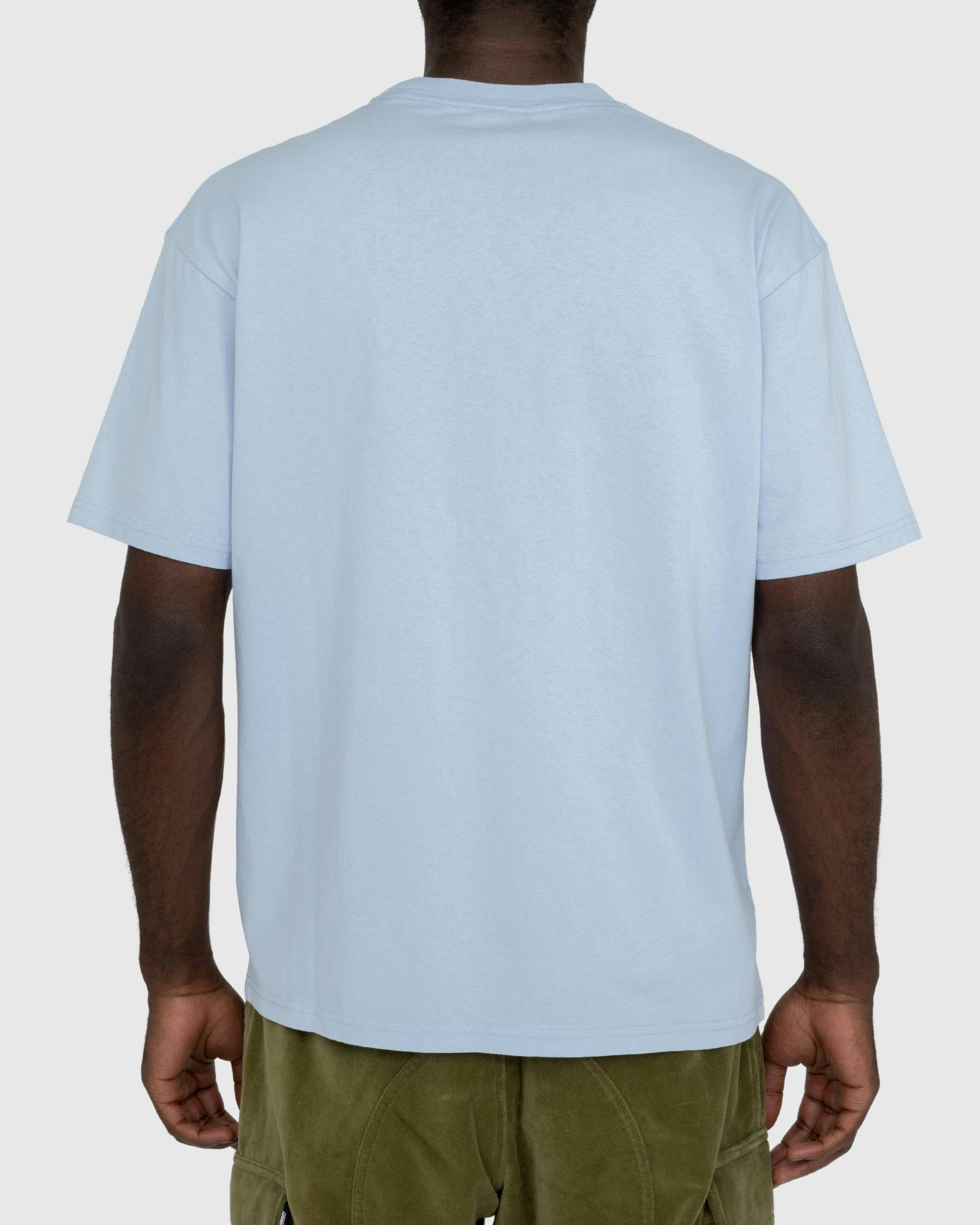 Highsnobiety - New York Line Short Sleeve Jersey Light Blue - Clothing - Blue - Image 4