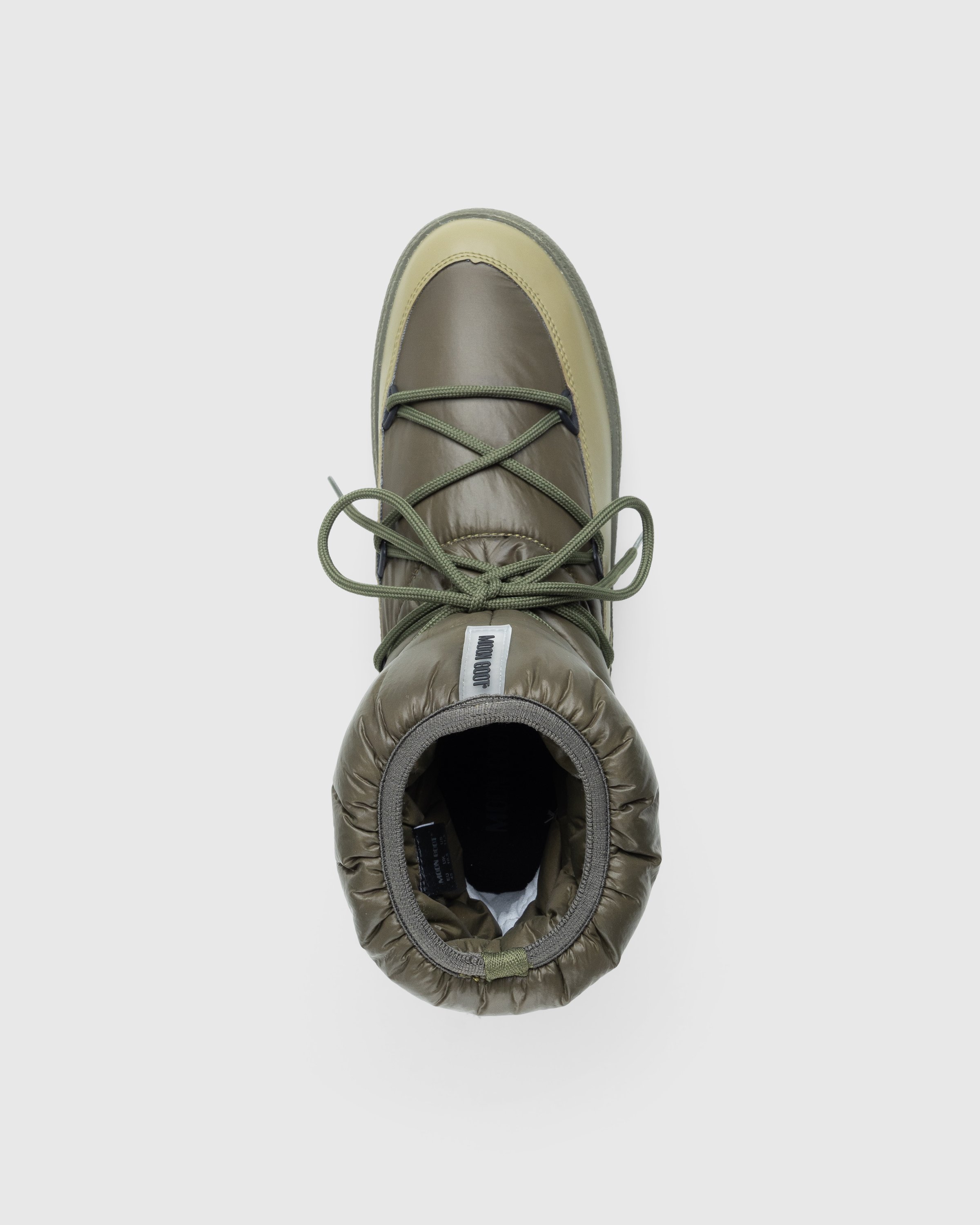 Moon Boot - Mtrack Low Khaki Nylon Boots - Footwear - Green - Image 5
