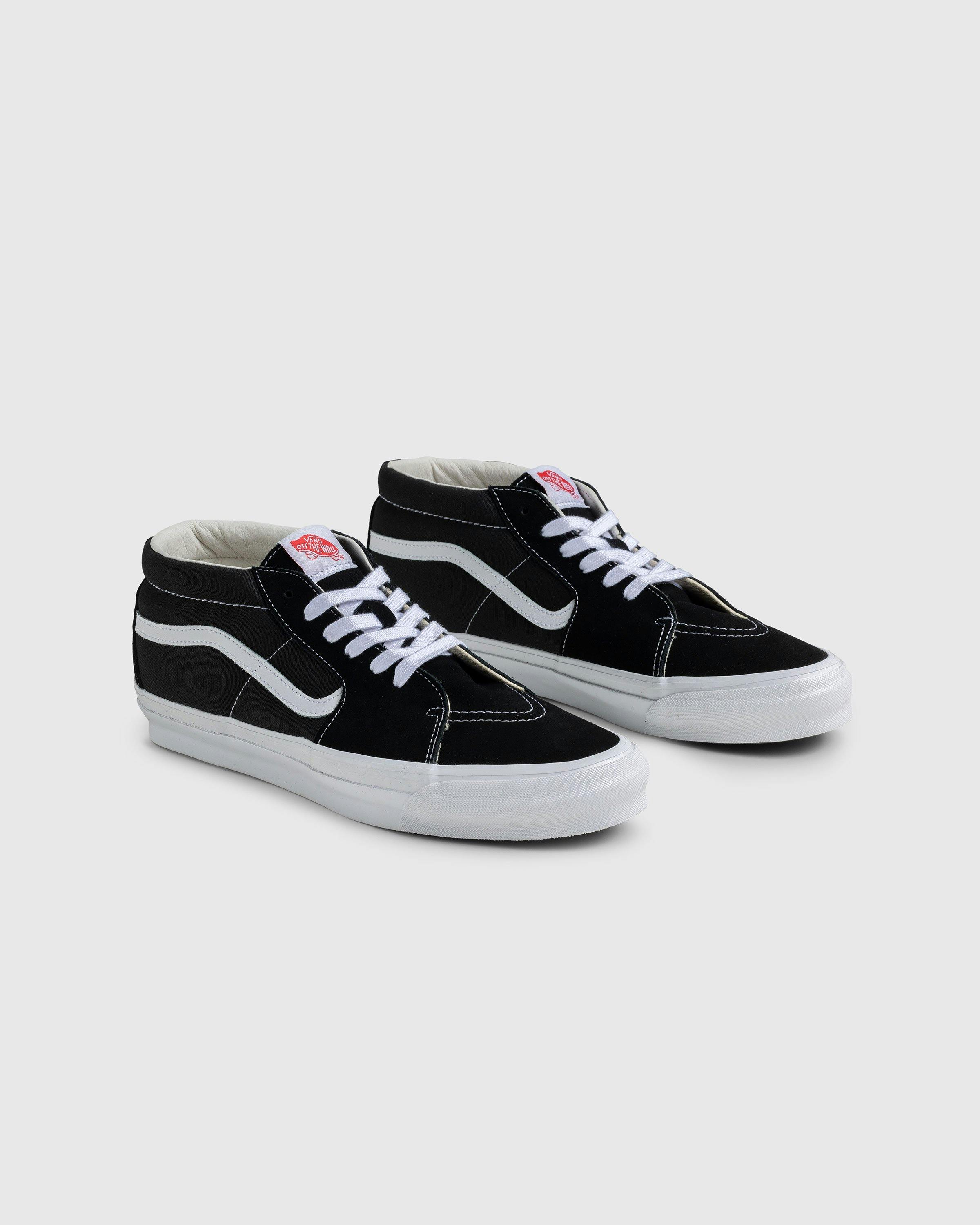 Vans - UA OG SK8-Mid LX SUCV DKBRN - Footwear - Black - Image 3