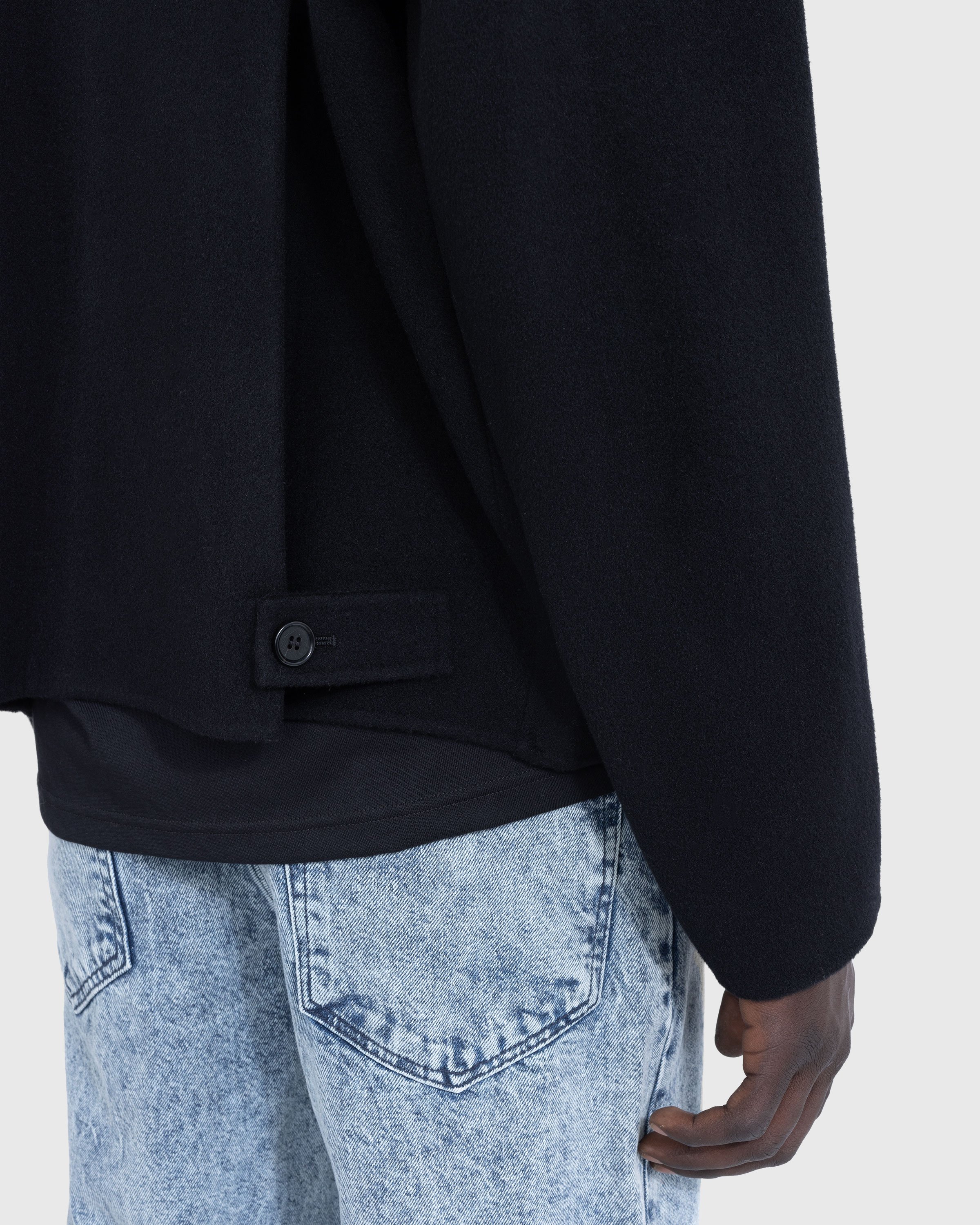 Acne Studios - Wool Zipper Jacket Black - Clothing - Black - Image 7