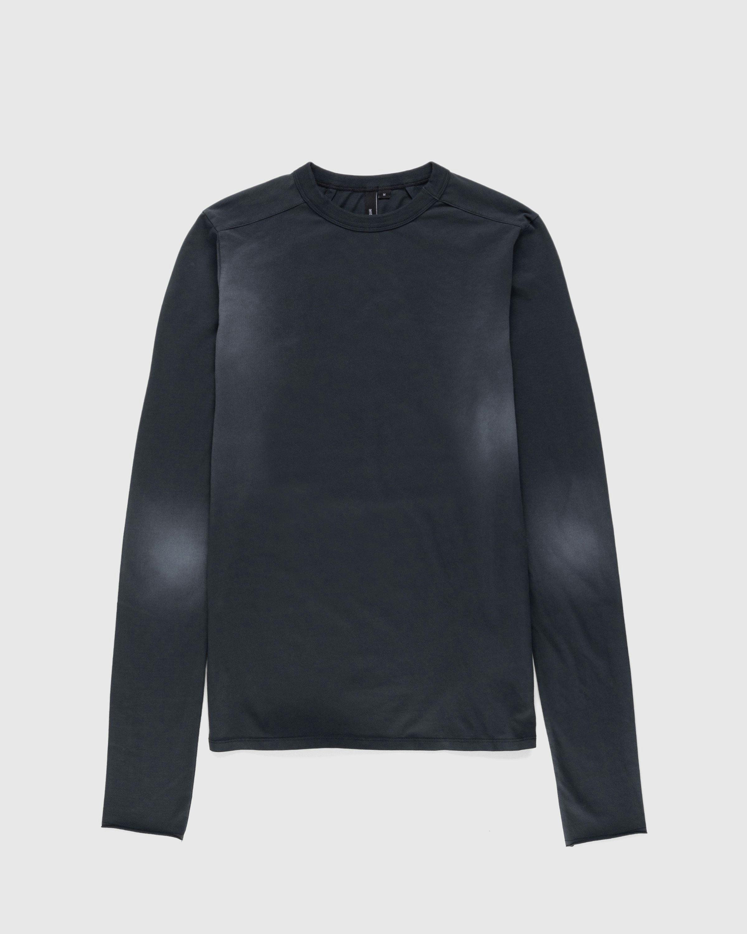 ★MIM the wardrobe★ Terry Solid Long Sleeve Black M222RT1BK TEXTURED LUREX OFF SHOULDER JUMPSUIT – HERVÉ LÉGER