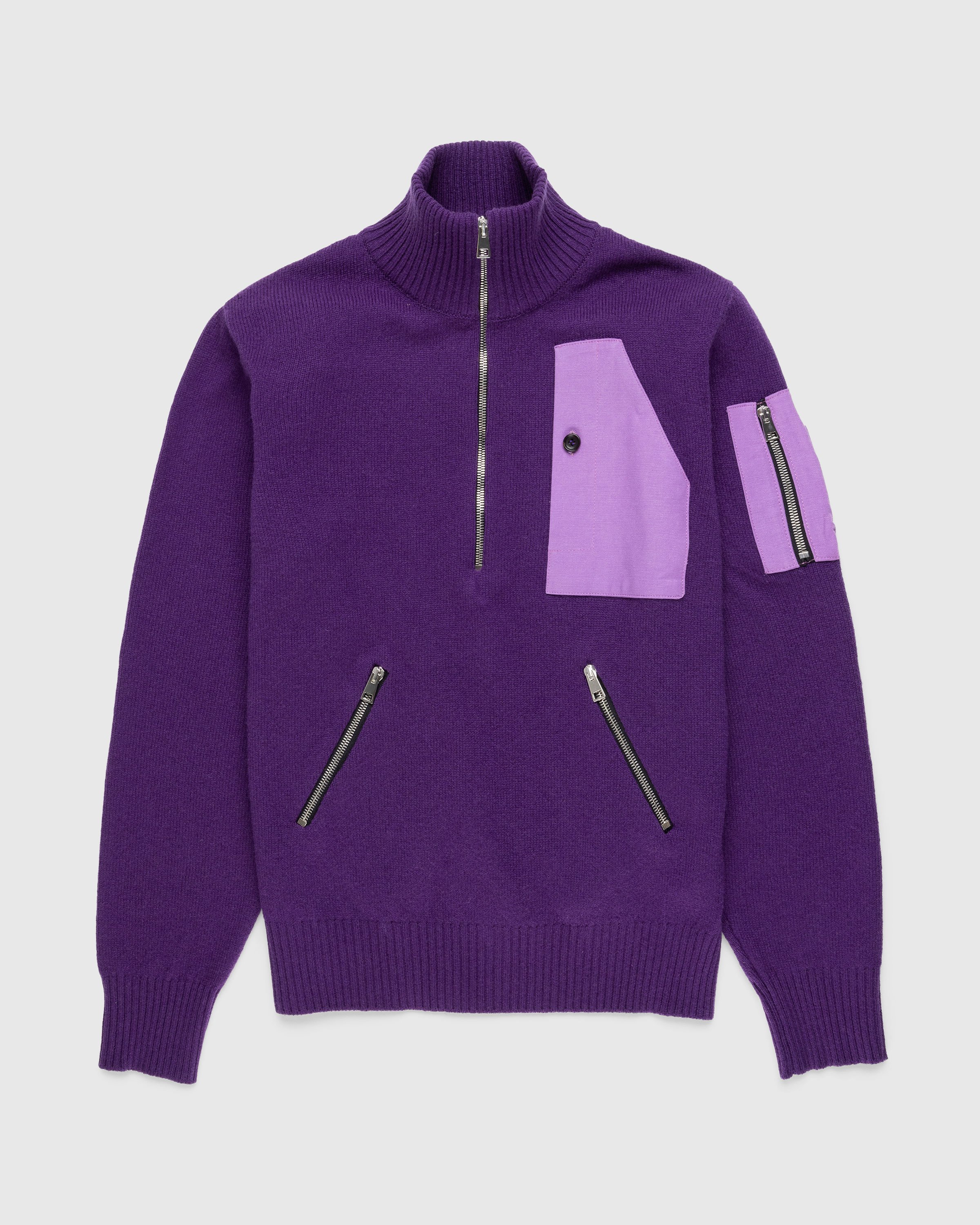 Winnie New York - Zip-Up Fleece Purple - Clothing - Purple - Image 1