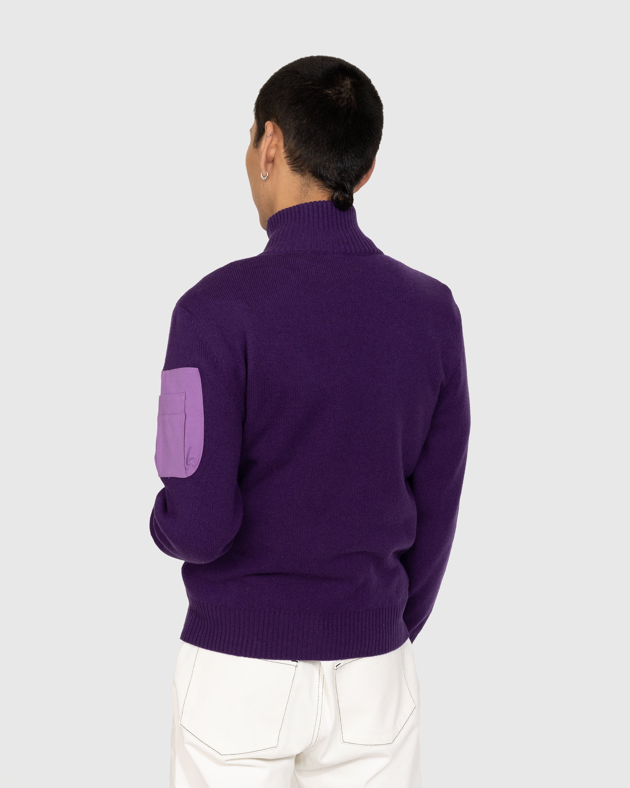 Winnie New York - Zip-Up Fleece Purple - Clothing - Purple - Image 3