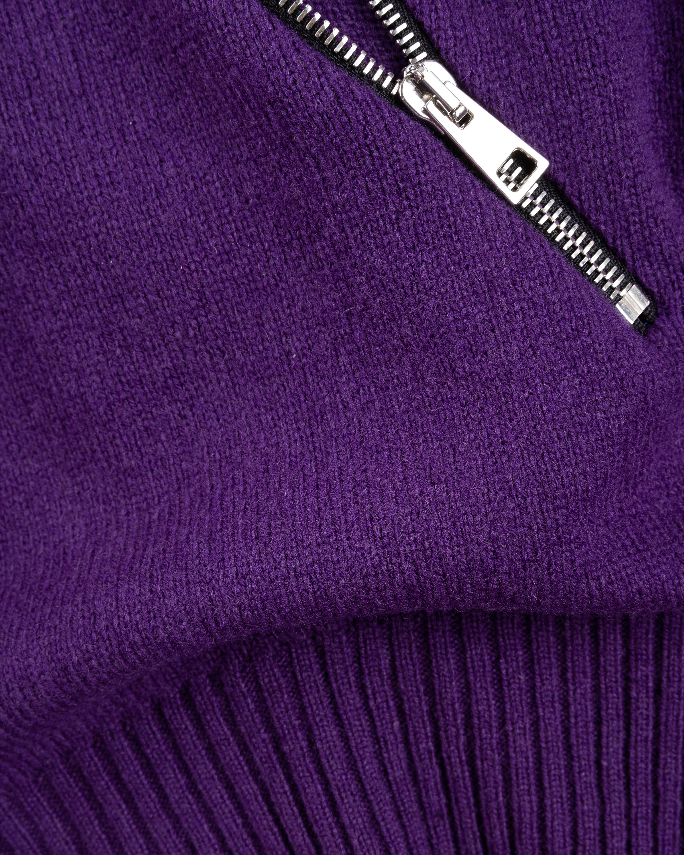 Winnie New York - Zip-Up Fleece Purple - Clothing - Purple - Image 6
