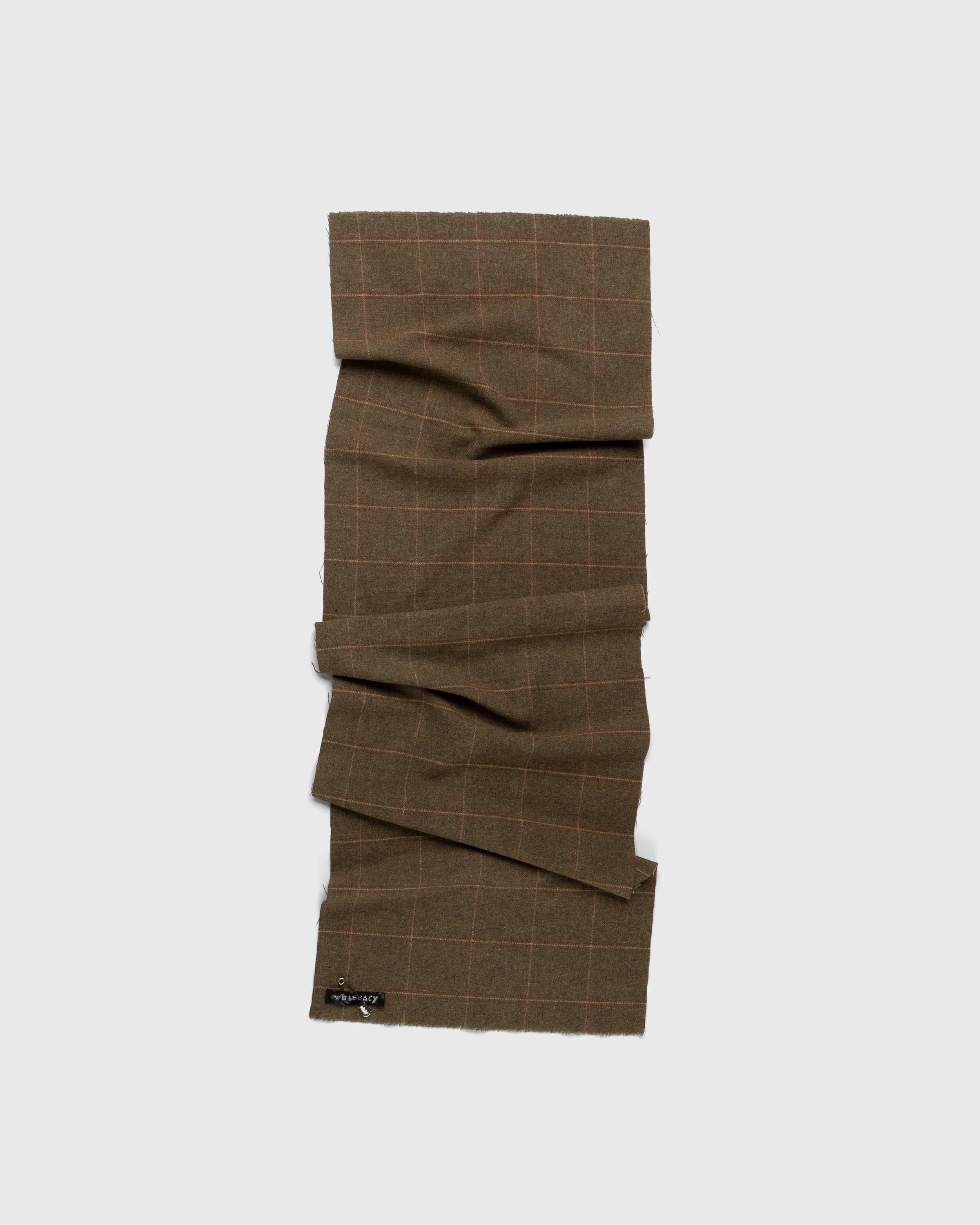 Our Legacy - Moor Check Shawl Scarf Beige - Accessories - Beige - Image 1