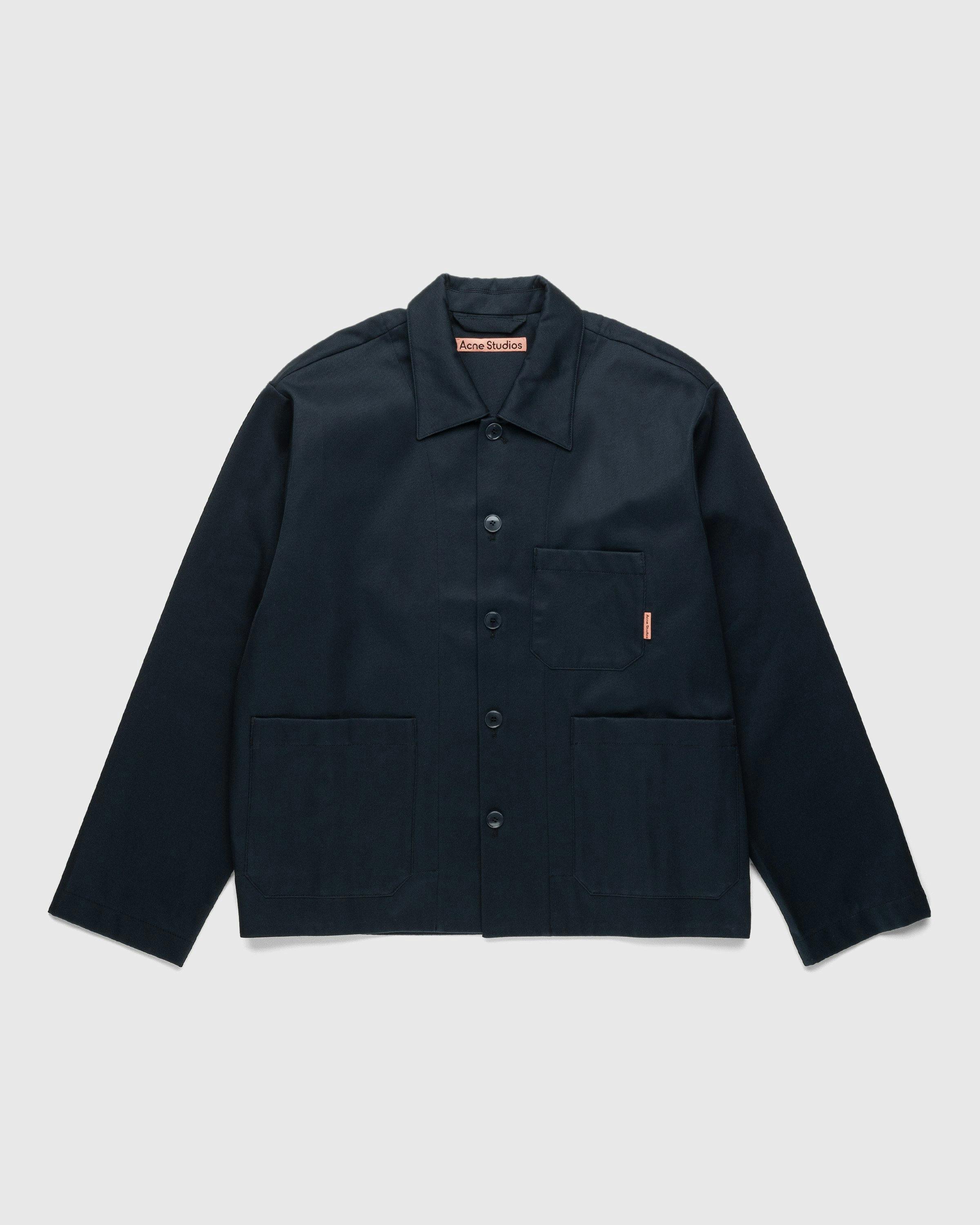 Acne Studios - Casual Jacket Navy Blue - Clothing - Blue - Image 1