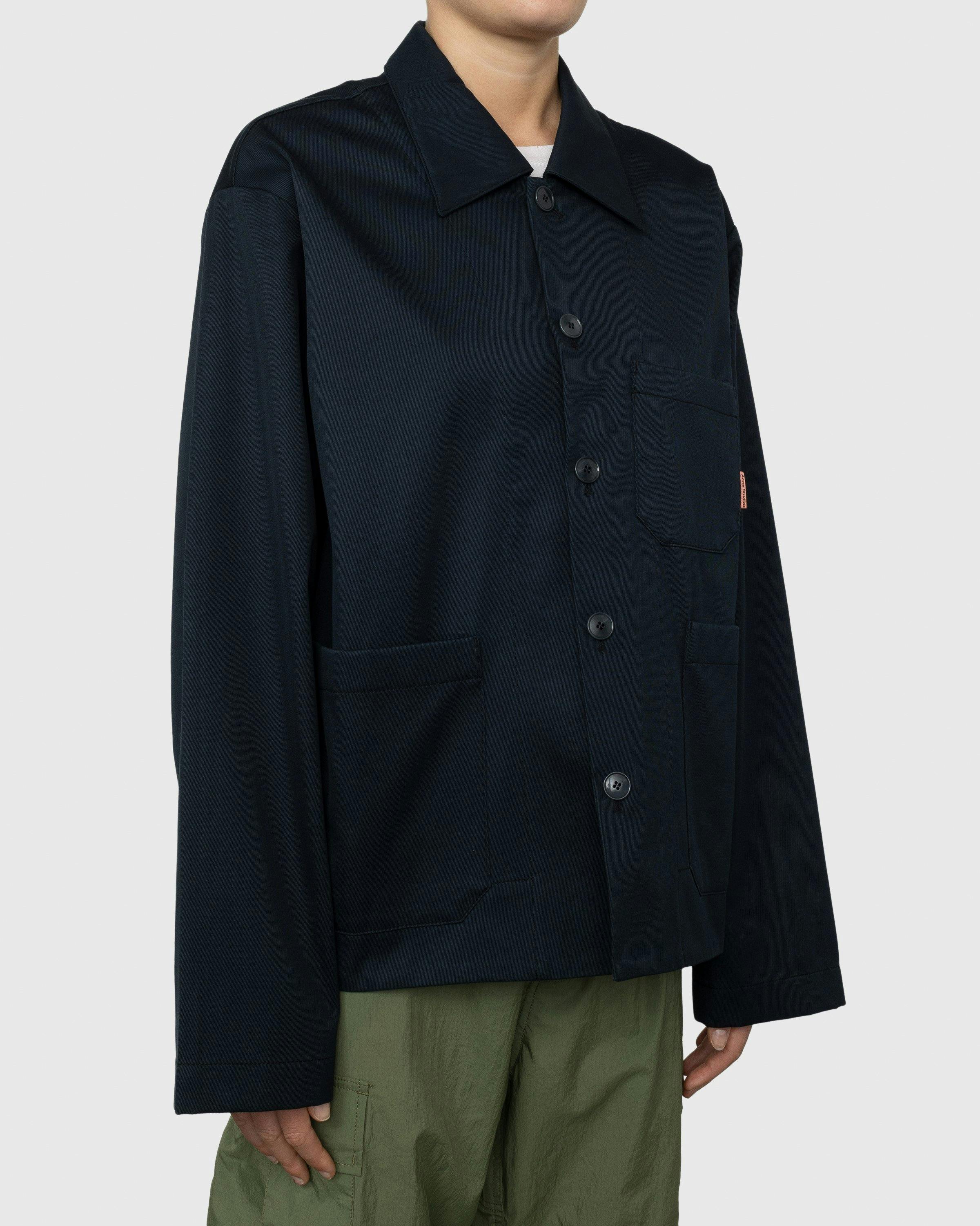 Acne Studios - Casual Jacket Navy Blue - Clothing - Blue - Image 4