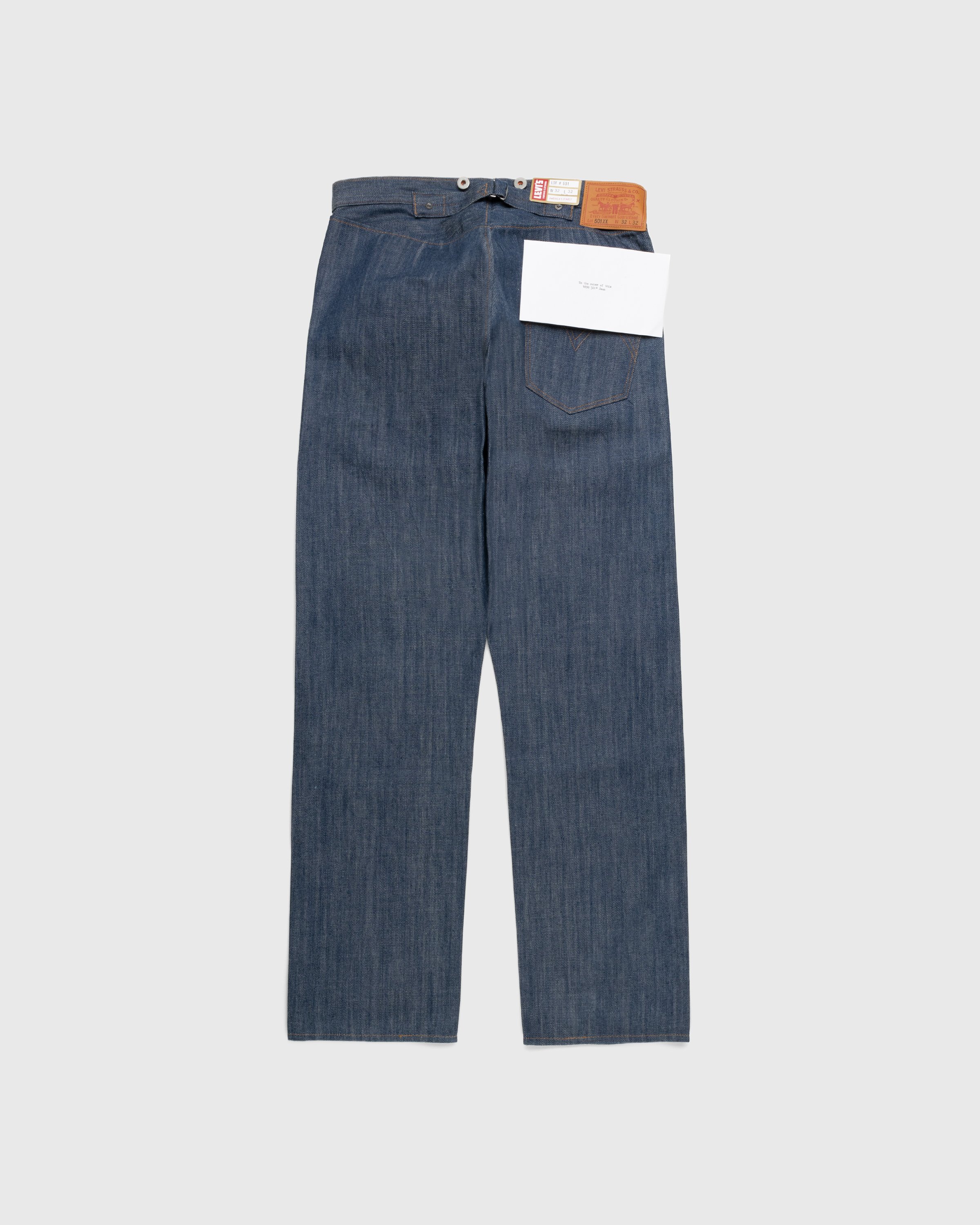 Levi's - 1890 501 Jeans Dark Indigo Flat Finish - Clothing - Blue - Image 2